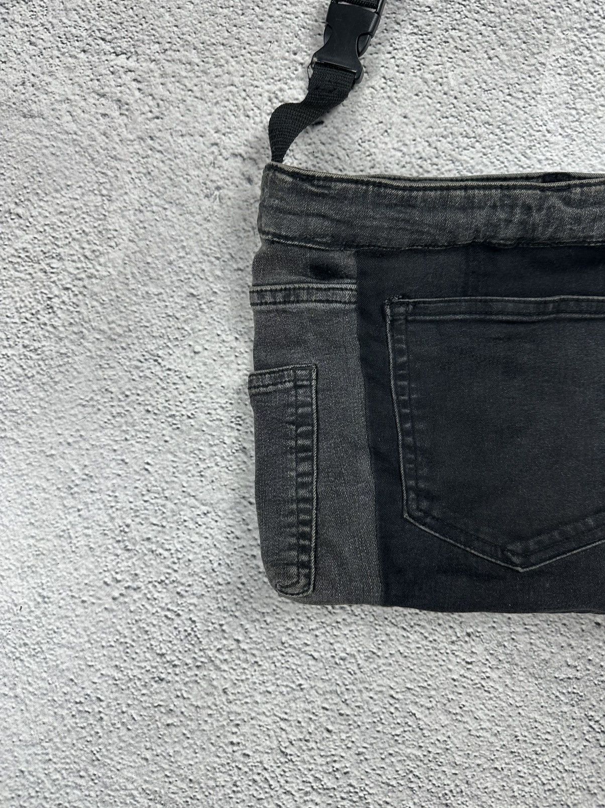 Japanese Brand Crazy Multipocket Shoulder Bag Diesel Style Tote Y2K Size ONE SIZE - 3 Thumbnail