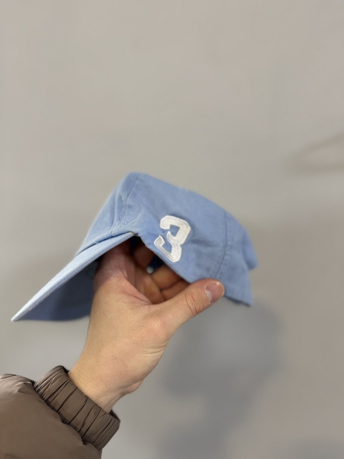 Polo Ralph Lauren × Vintage Vintage Polo Ralph Lauren Beige Hat Cap 90s Y2K Hype Size ONE SIZE - 4 Thumbnail