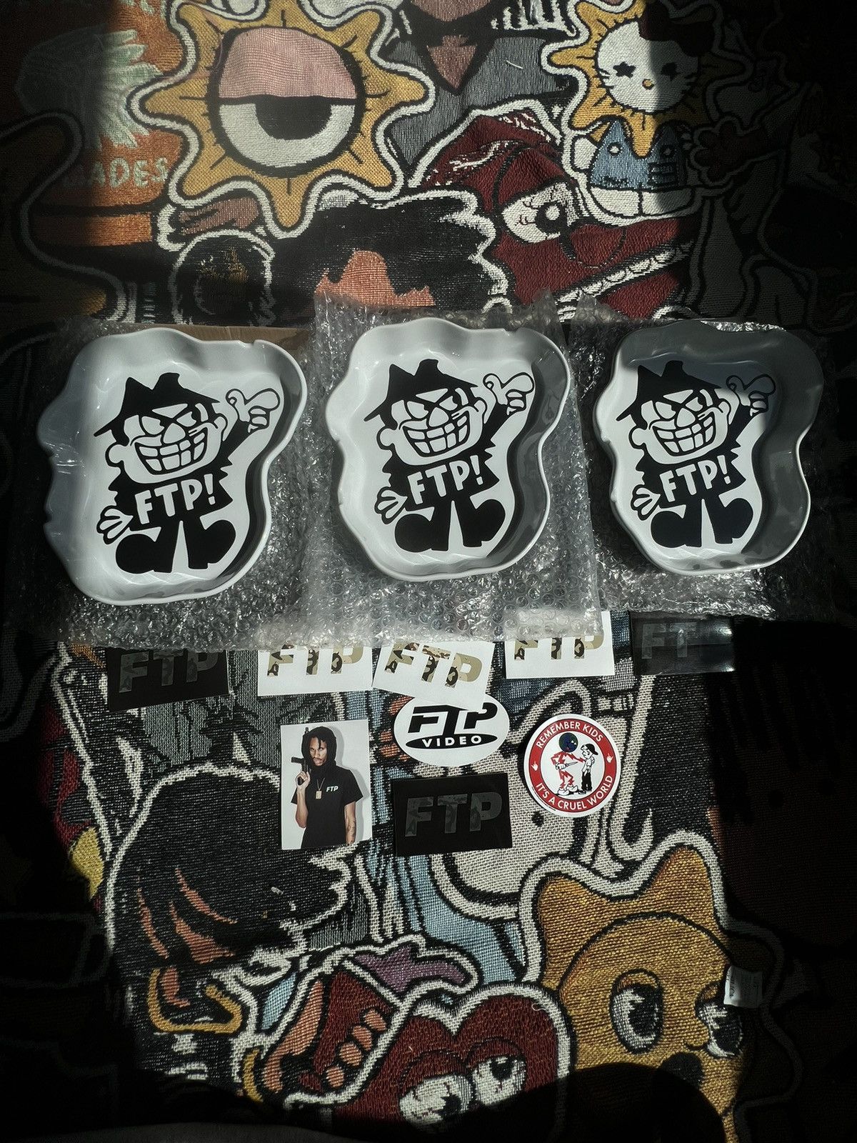 Fuck The Population Ftp Boris Ash Tray🚬 Size ONE SIZE - 1 Thumbnail