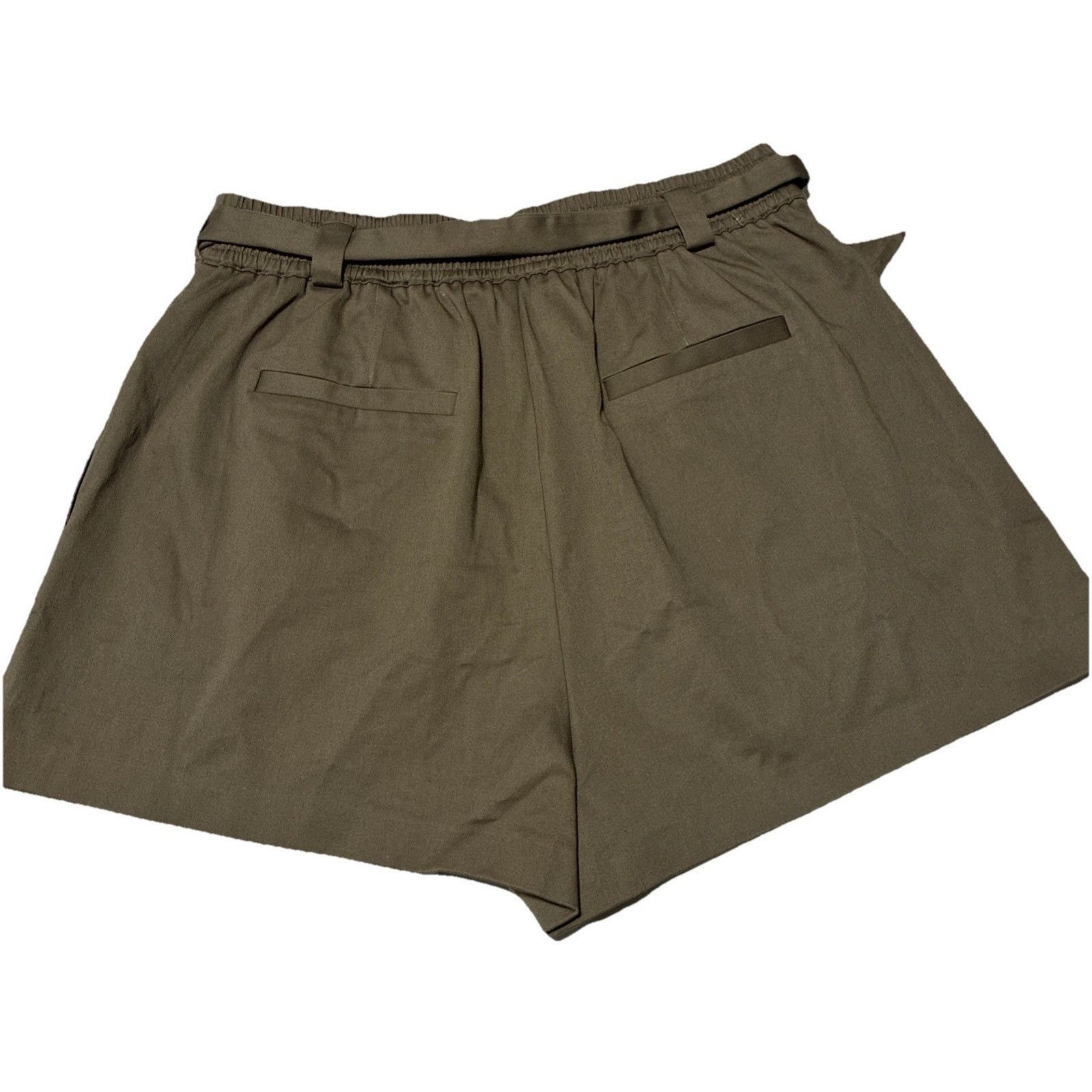 Ted Baker NWT Ted Baker RONNIIE Olive D-Ring Detail High-Waisted Short Size 27" / US 4 / IT 40 - 12 Thumbnail