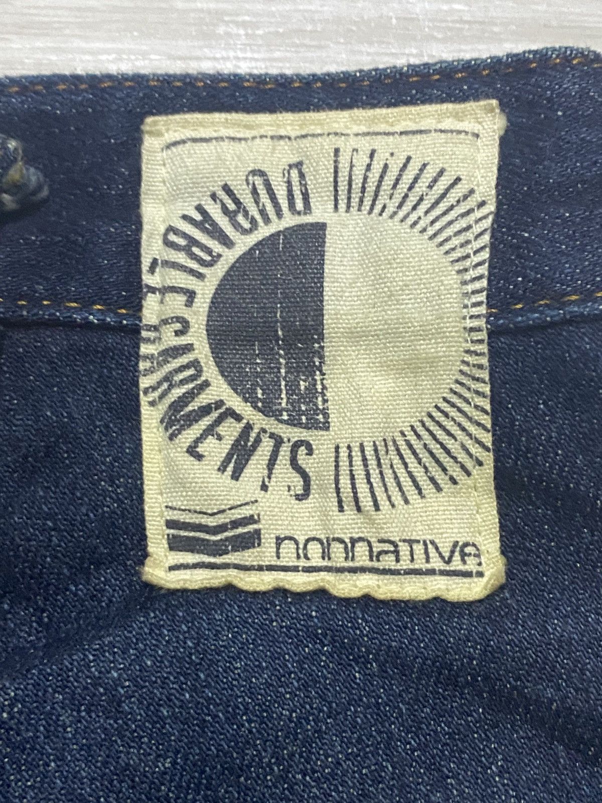 Nonnative × Undercover Vintage Nonative Durable Garment High Rised Skinny Jeans Size US 32 / EU 48 - 12 Thumbnail