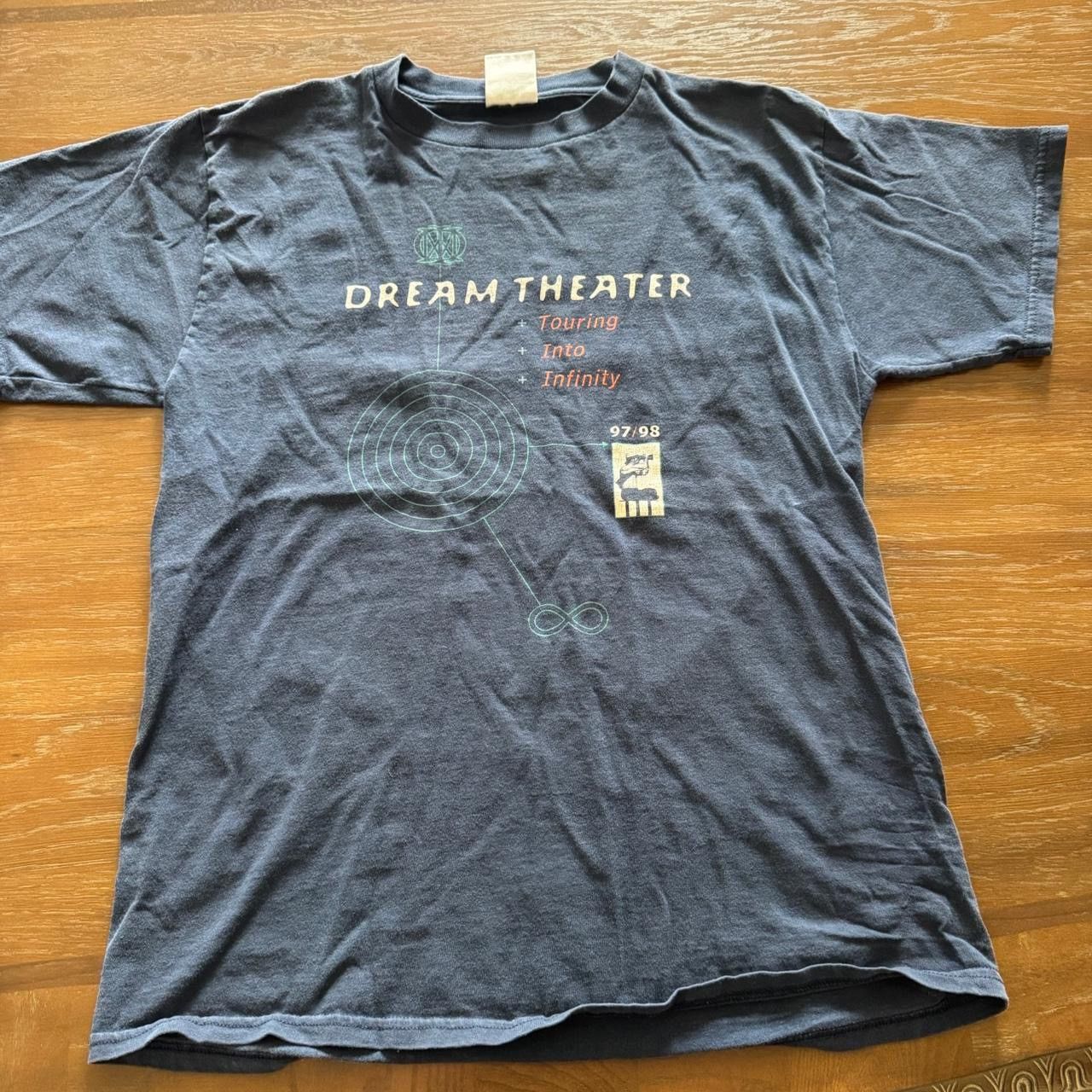 Vintage Rare 88’-89’ dream theatre band tee Size US M / EU 48-50 / 2 - 1 Thumbnail