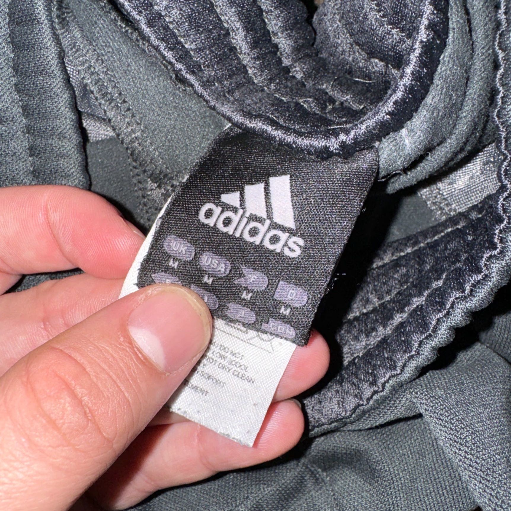 Adidas Adidas Climalite Track Pants Men’s Medium 28x28 Black Gray 3-Stripes Activewear Pants M Mens Size US 31 - 4 Thumbnail