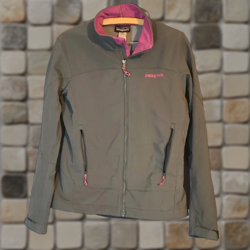 Patagonia Patagonia Adze Jacket Women M Grey Pink Full Zip Polartec Size M / US 6-8 / IT 42-44 - 1 Thumbnail