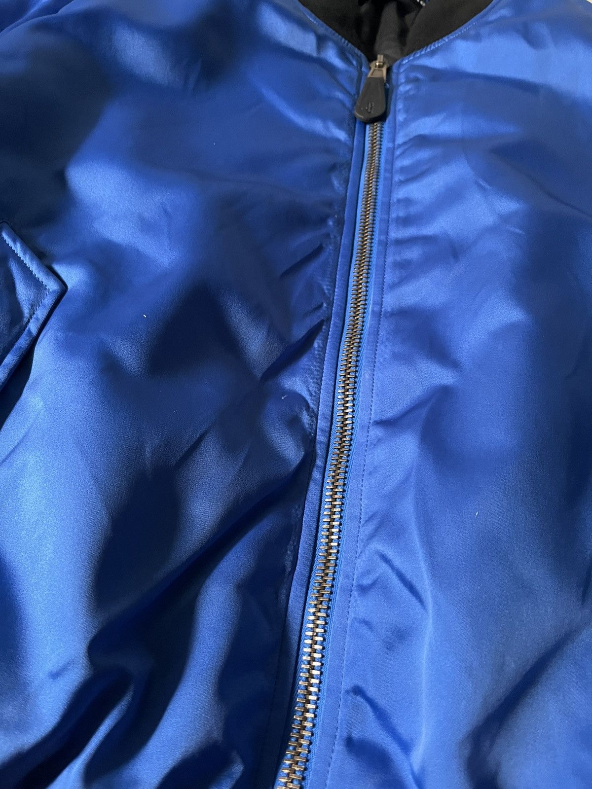Balenciaga Balenciaga political campaign bomber jacket blue Size US M / EU 48-50 / 2 - 11 Thumbnail