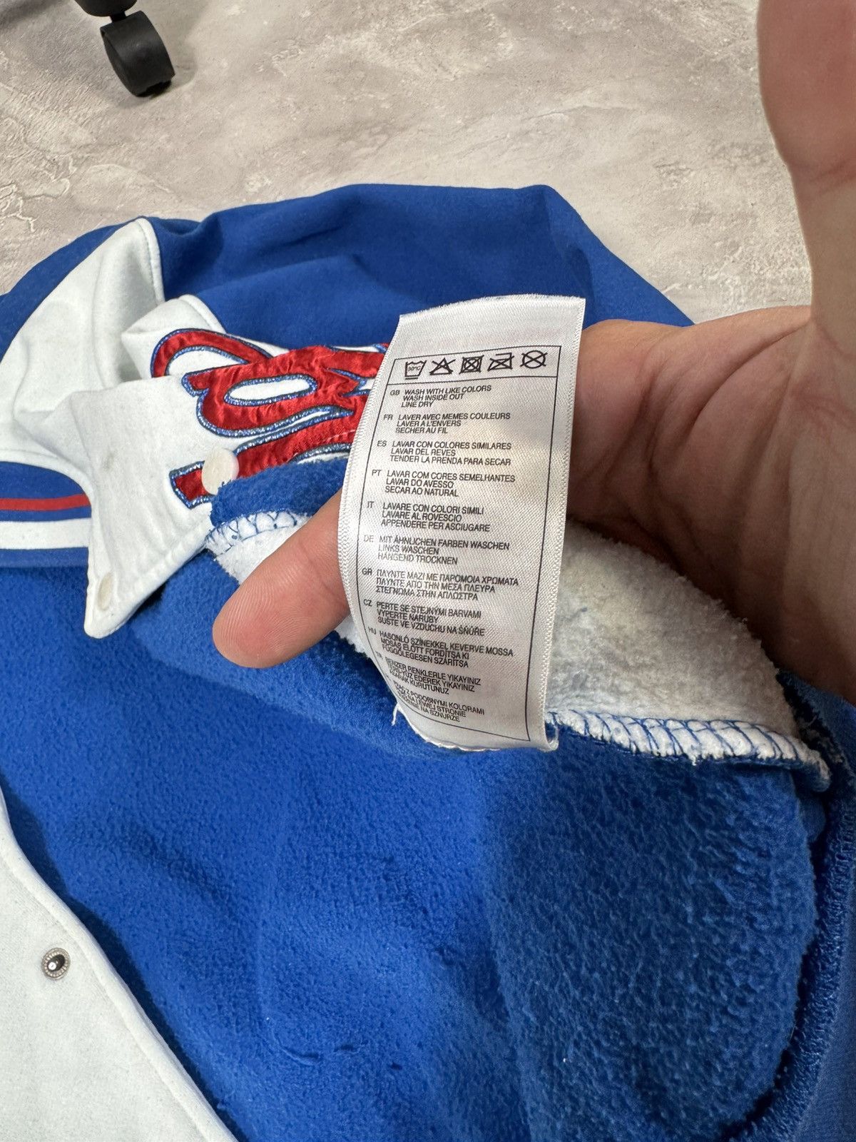 MLB Vintage LA Dodger Magestic Athletic Bomber Jacket Size US XL / EU 56 / 4 - 16 Thumbnail
