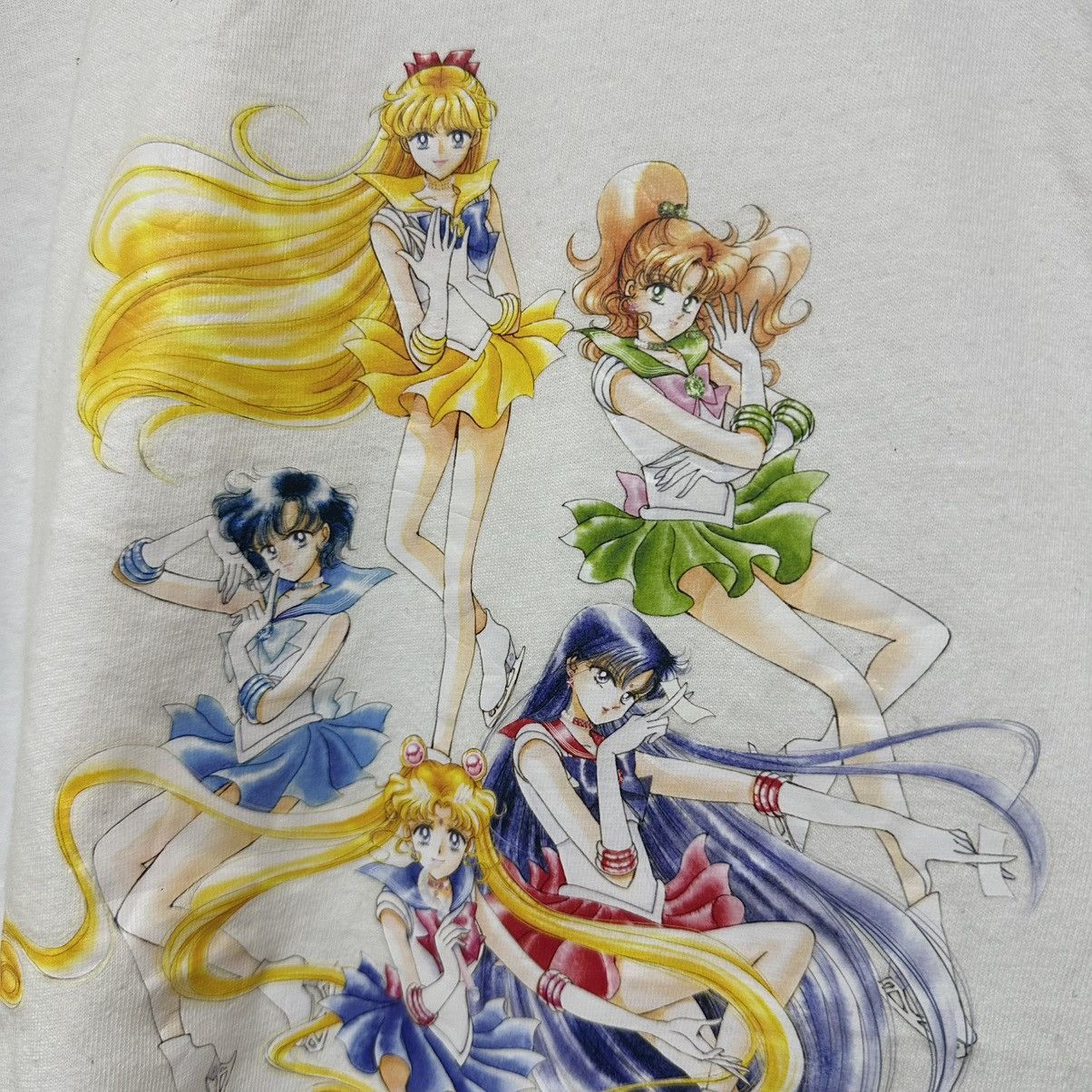 Anime 💥💥VERY RARE SAILORMOON PRISM ON ICE NAOKO TAKEUCHI WHITE TEE Size US XL / EU 56 / 4 - 3 Thumbnail
