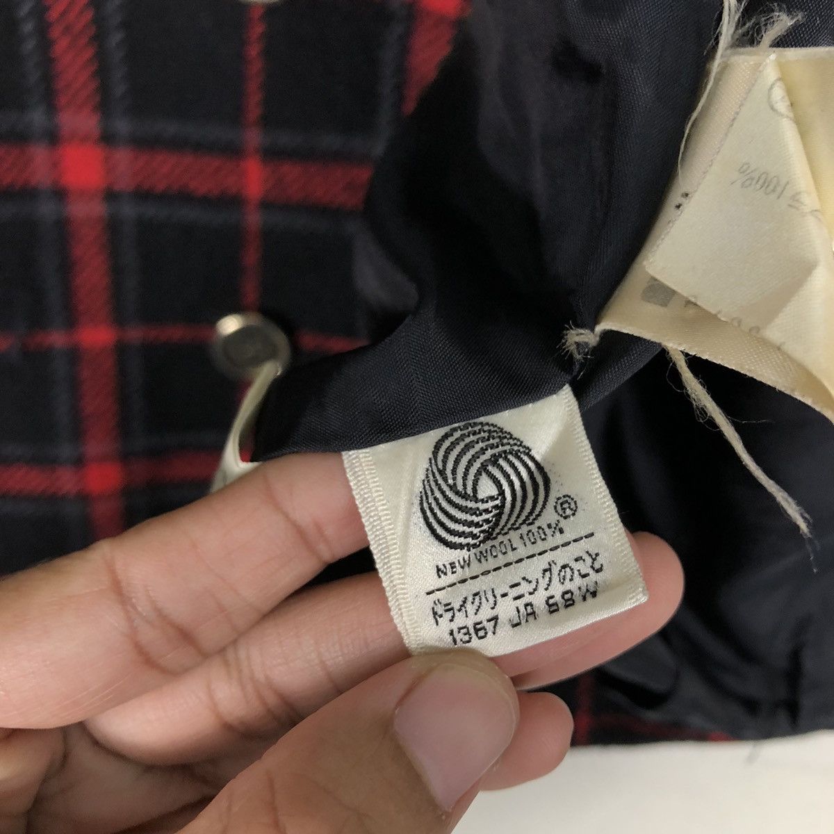 Japanese Brand 🔥Vtg Lelian Bomber Jacket Tartan Design Punk Design Japan Size US M / EU 48-50 / 2 - 17 Thumbnail