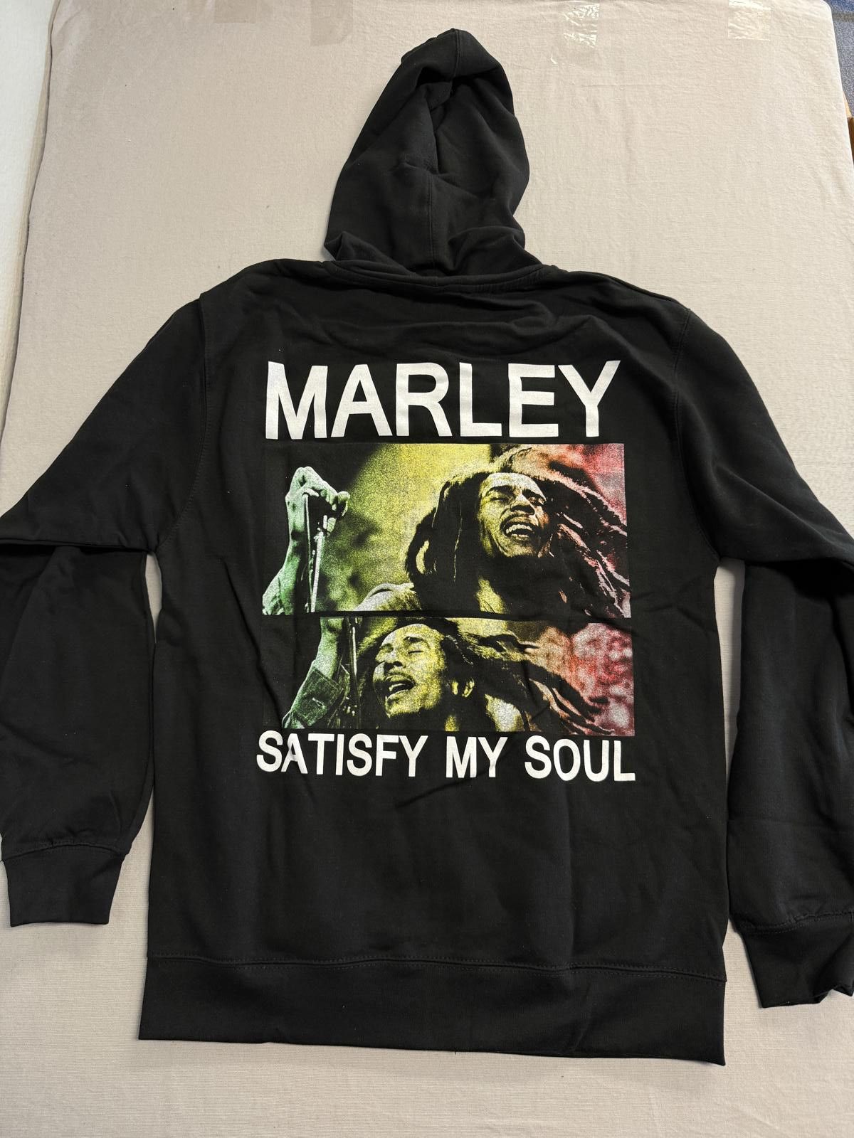 Zion Rootswear Bob Marley Zip Up Hoodie Satisfy My Soul Zion Rootswear - M Size US M / EU 48-50 / 2 - 1 Thumbnail