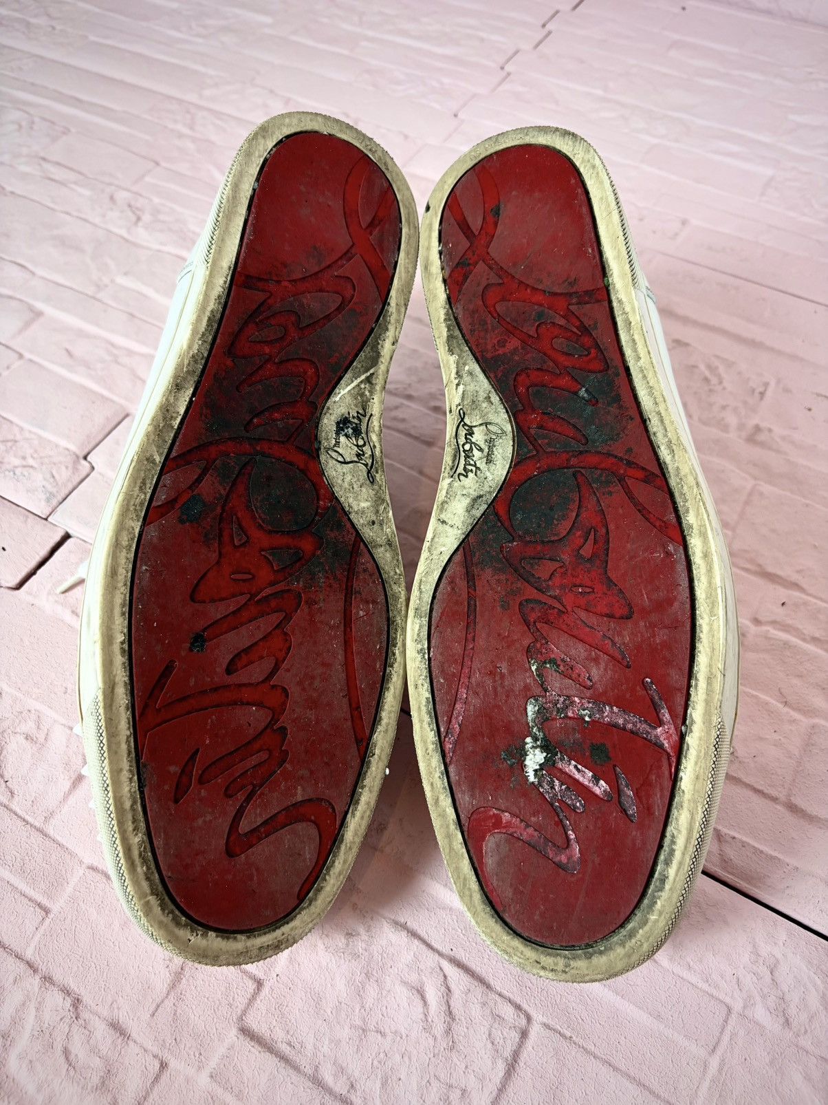 Christian Louboutin Christian louboutin spike sneaker Size US 12 / EU 45 - 6 Thumbnail