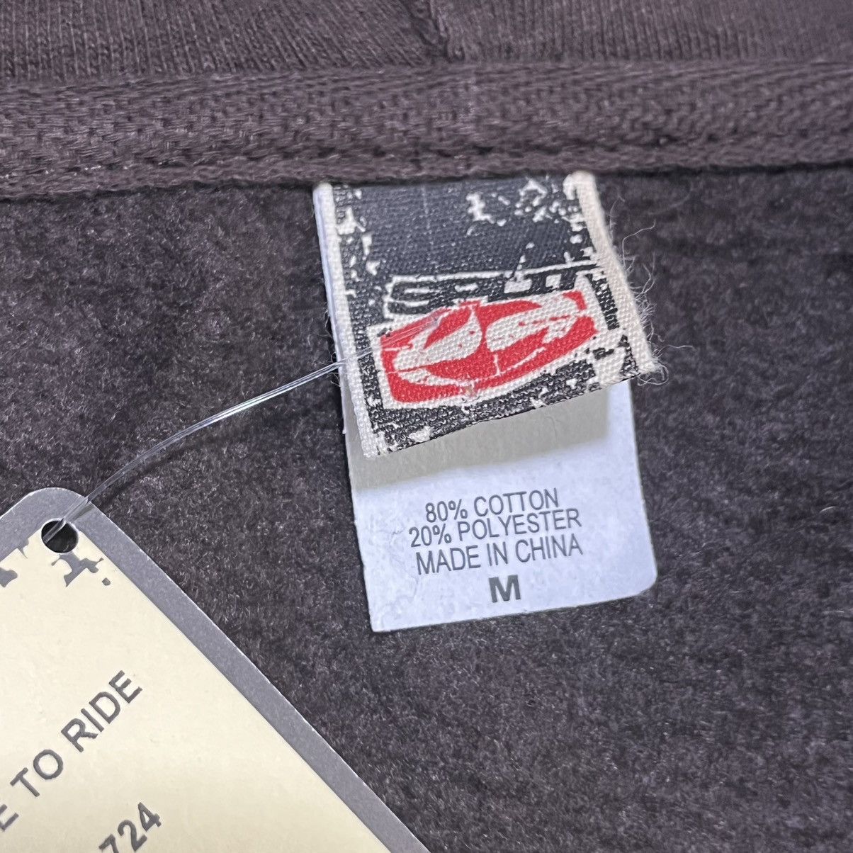 Split Vintage Y2K Split Skateboards Grunge Skater Zip Up Hoodie Size US M / EU 48-50 / 2 - 7 Thumbnail