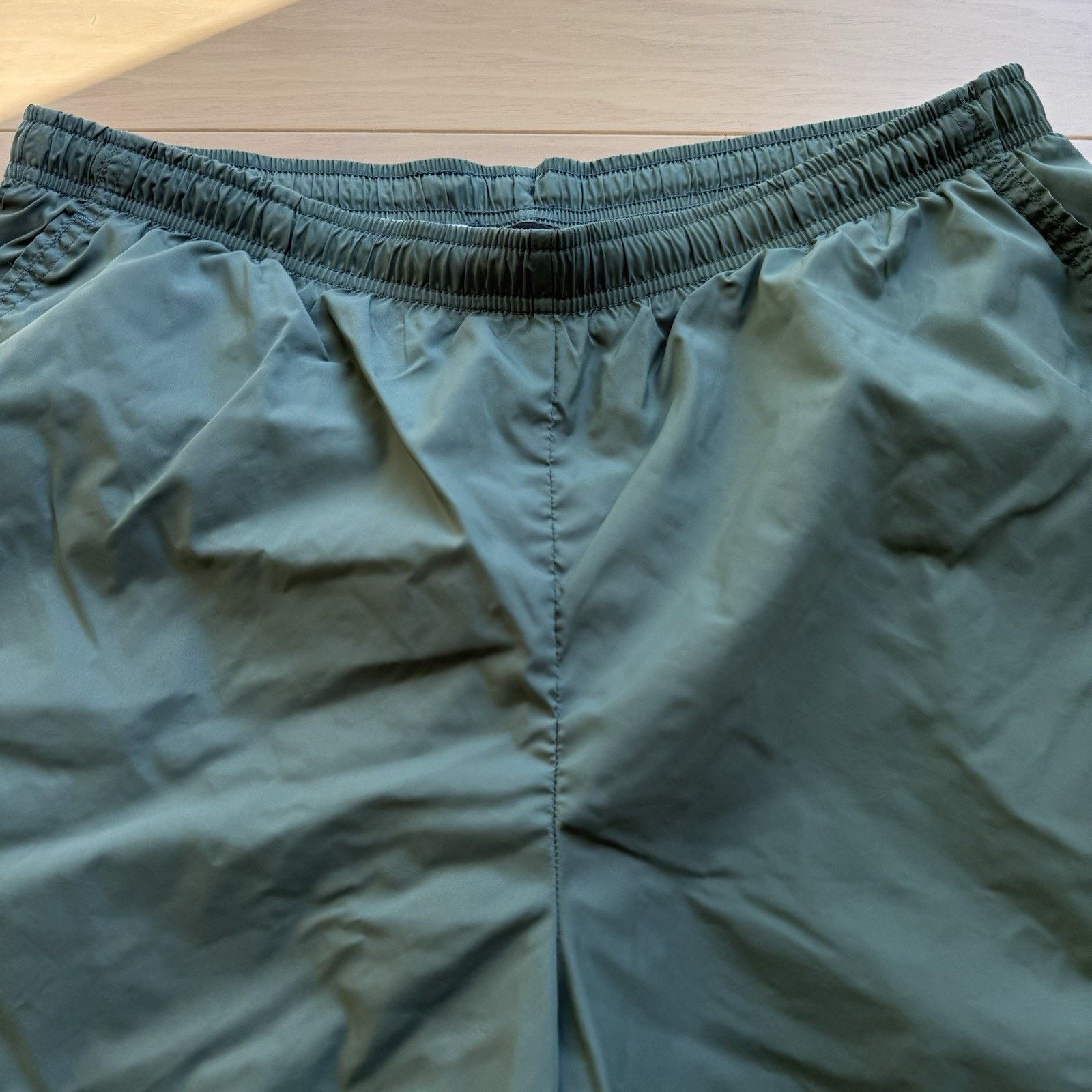 Nike × Vintage Vintage Nike Swim Trunks XL Green 90s Sportswear Lined Short Size US 34 / EU 50 - 4 Thumbnail