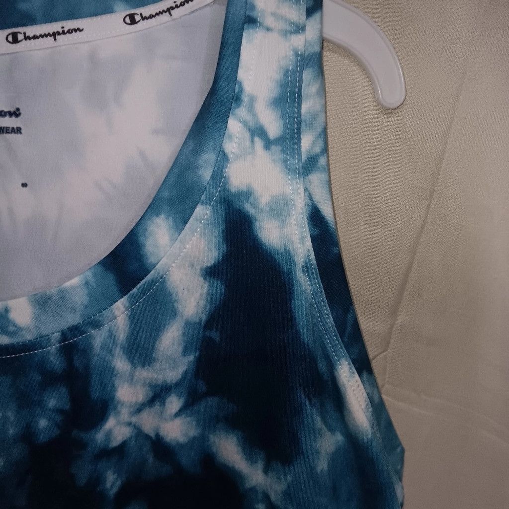 Champion Champion tye dye tank top w/ cutout in back, womens M, nwot Size M / US 6-8 / IT 42-44 - 9 Thumbnail