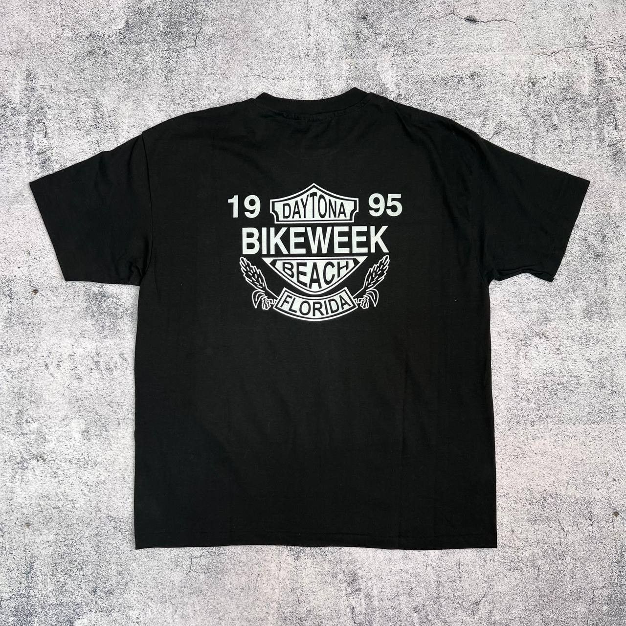 Harley Davidson × Vintage Harley-Davidson Vintage 90s Daytona Beach 1995 T-Shirt XL Size US XL / EU 56 / 4 - 7 Thumbnail