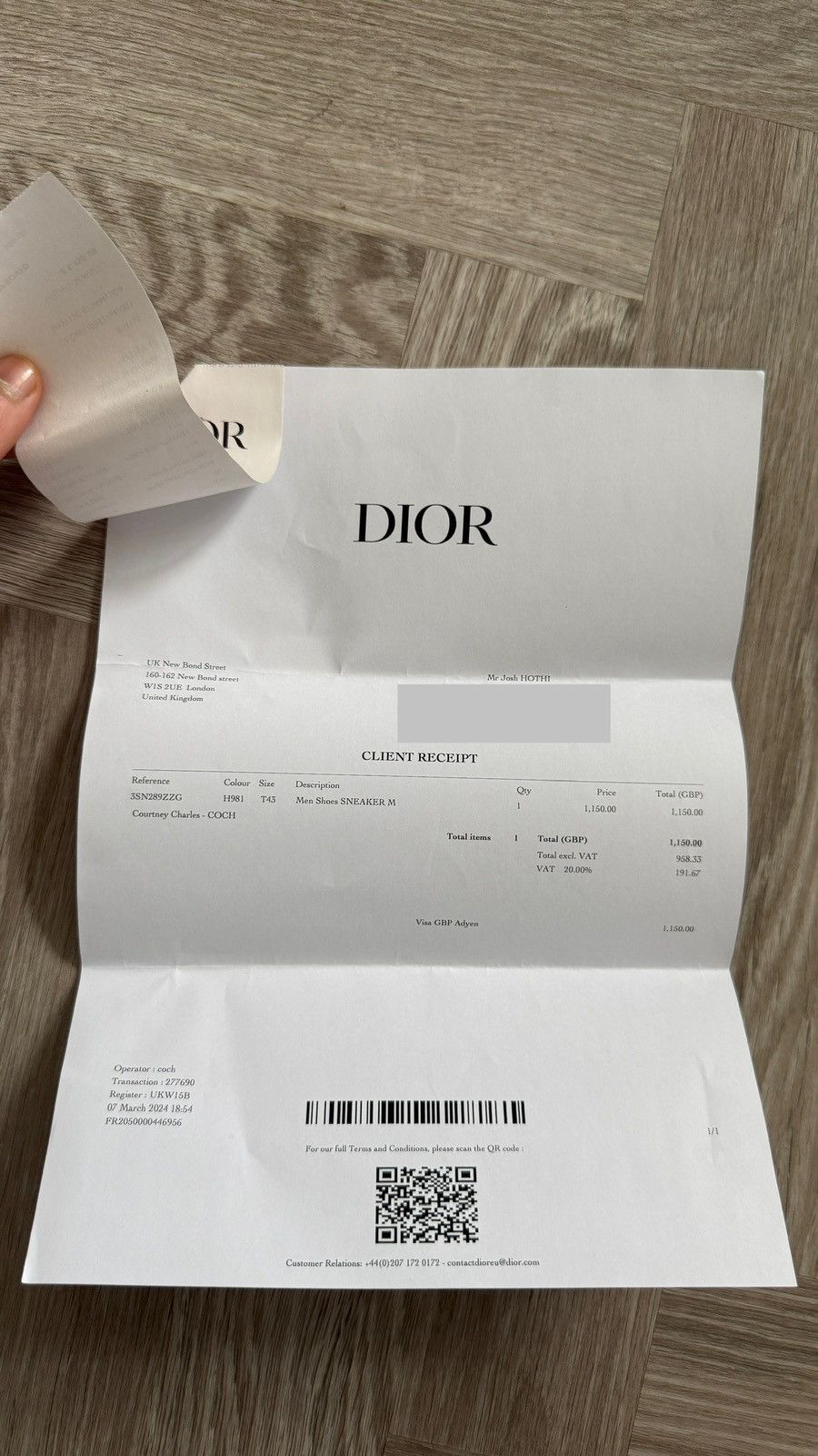 Dior B9 Skater Shoe Size US 9.5 / EU 42-43 - 9 Thumbnail
