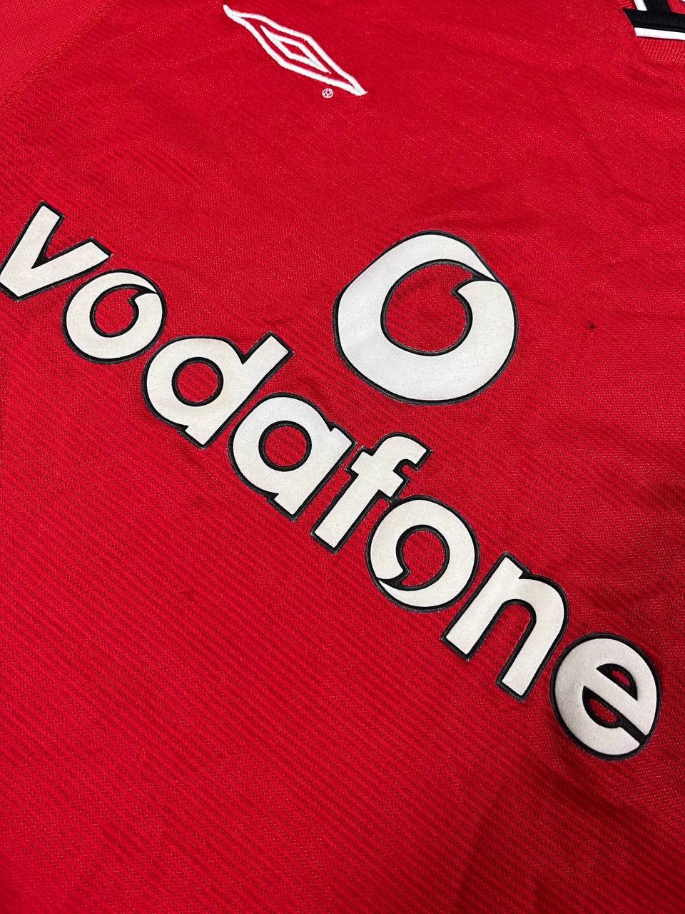 Umbro 2002 VINTAGE MANCHESTER UNITED FOOTBALL SHIRT JERSEY UMBRO Size US S / EU 44-46 / 1 - 11 Thumbnail