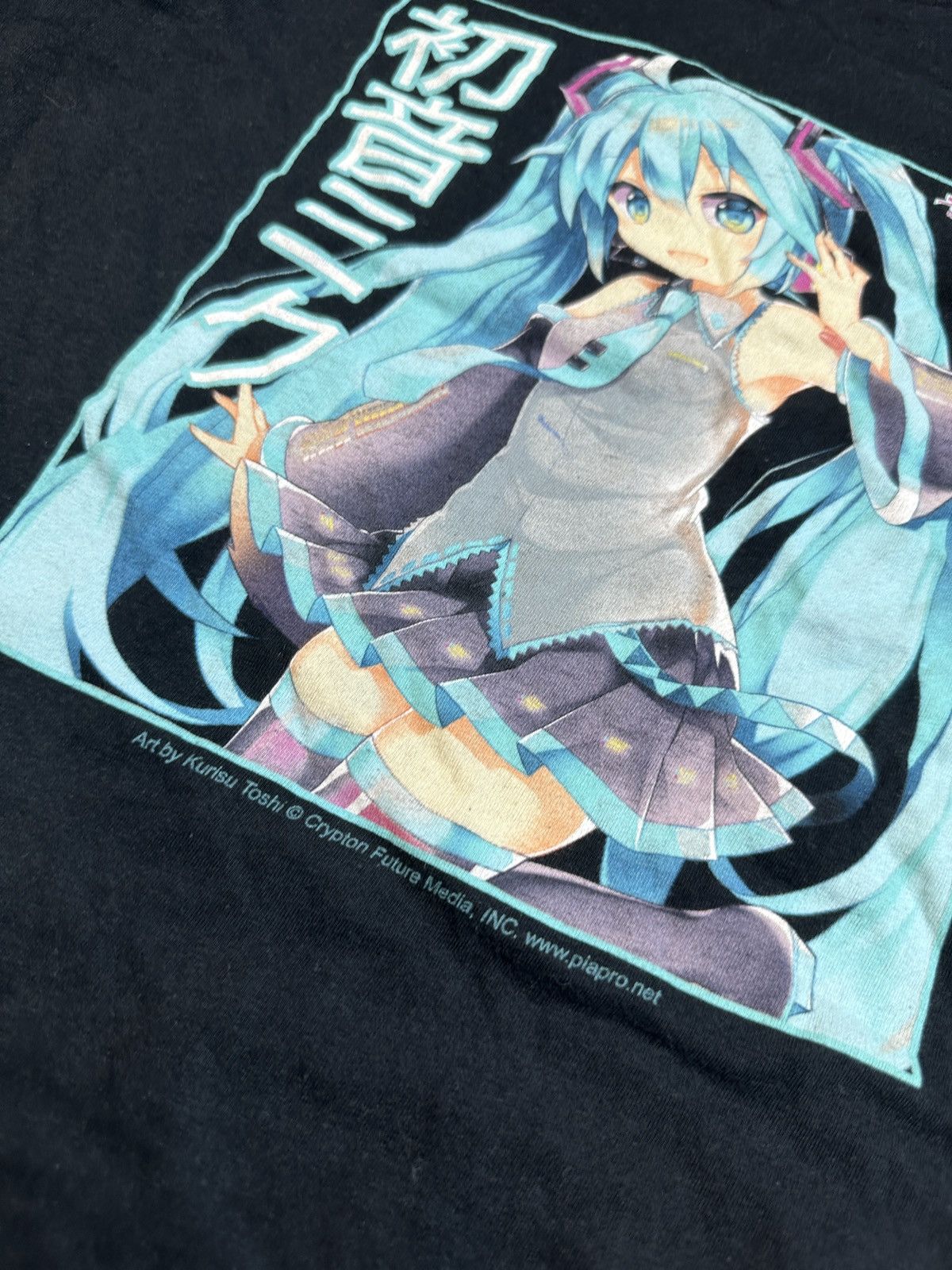 Designer × Japanese Brand Y2K HATSUNE MIKU T-shirt Big Print Logo Anime Pop Alt S Size US S / EU 44-46 / 1 - 3 Thumbnail