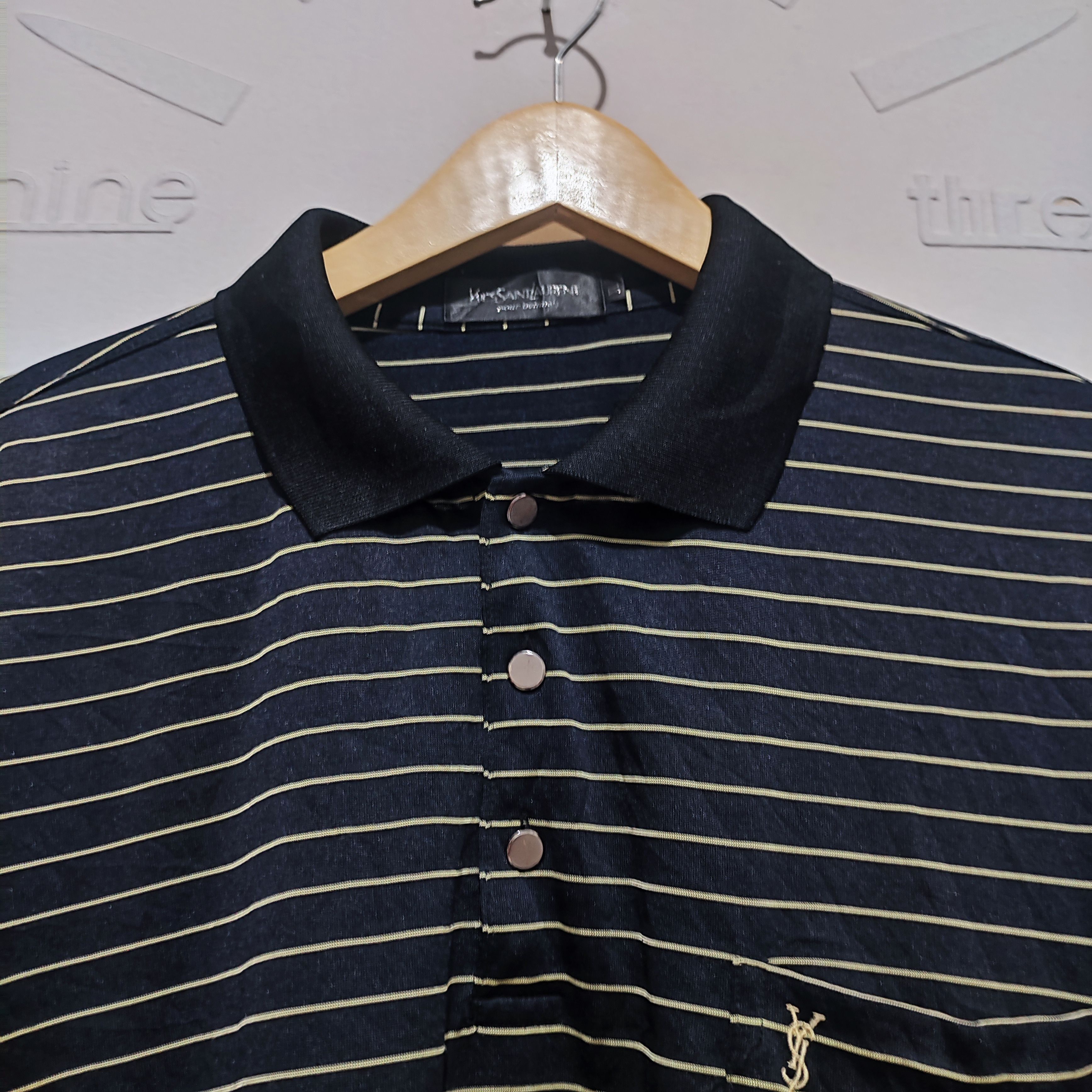Yves Saint Laurent Kemeja silk Yves Saint laurent Size US XL / EU 56 / 4 - 3 Thumbnail
