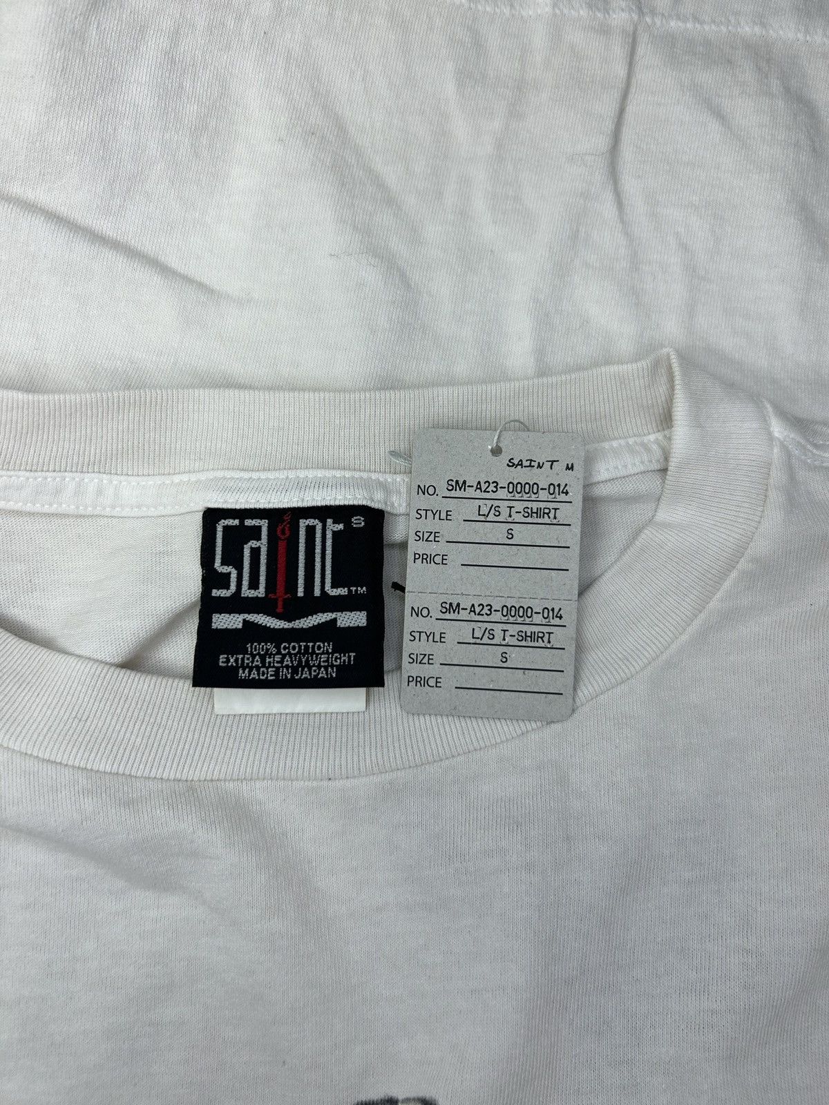 Saint Michael SAINT MICHAEL LOVE L/S TEE Size US S / EU 44-46 / 1 - 3 Thumbnail