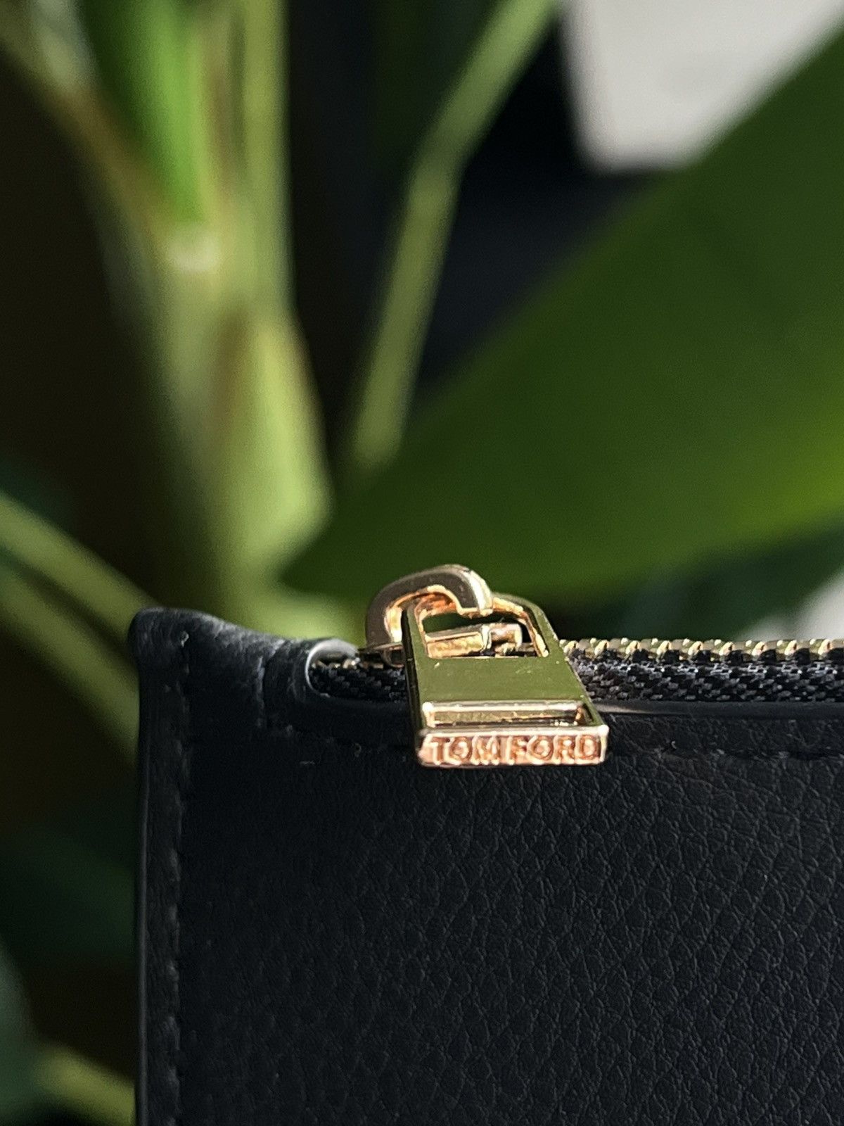 Tom Ford Tom Ford TF Logo Makeup Pouch Black 20.5x14.5cm Size ONE SIZE - 3 Thumbnail