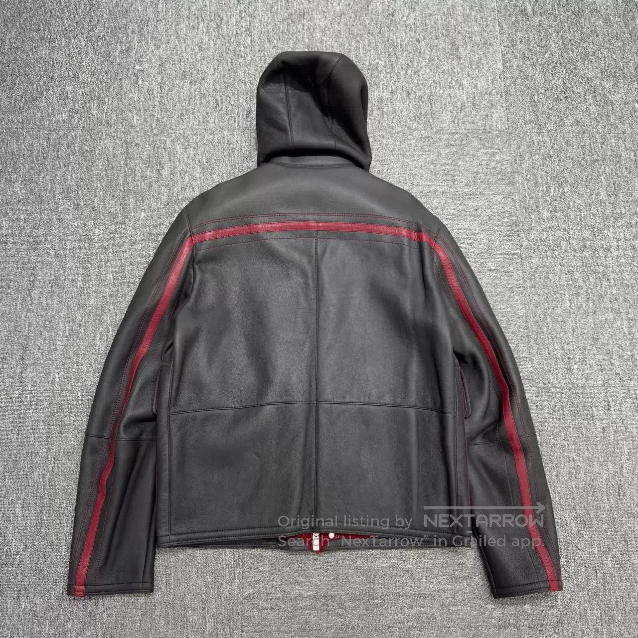 Hermes Hermes Black Red Fur Leather Jacket. Size US S / EU 44-46 / 1 - 5 Thumbnail