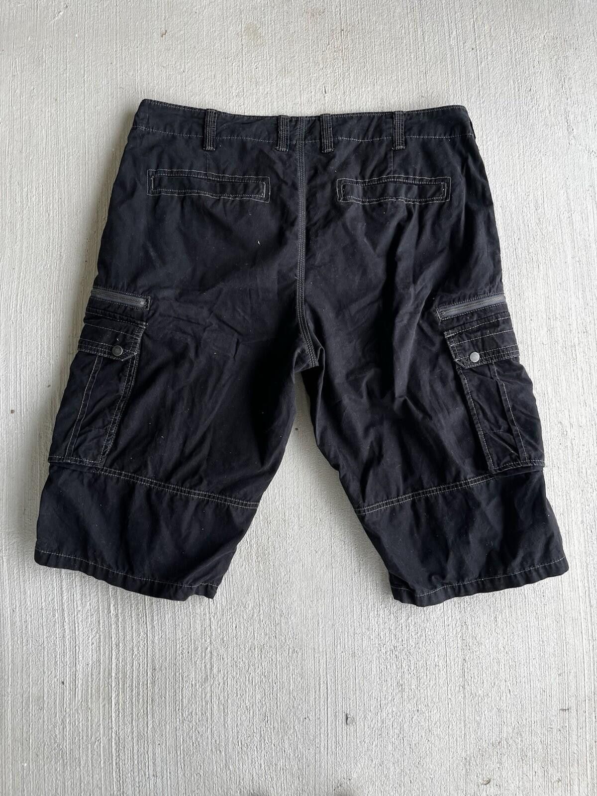 Lee Lee Dungarees Cargo Shorts Mens 38 Black Cotton Utility Size US 38 / EU 54 - 5 Thumbnail