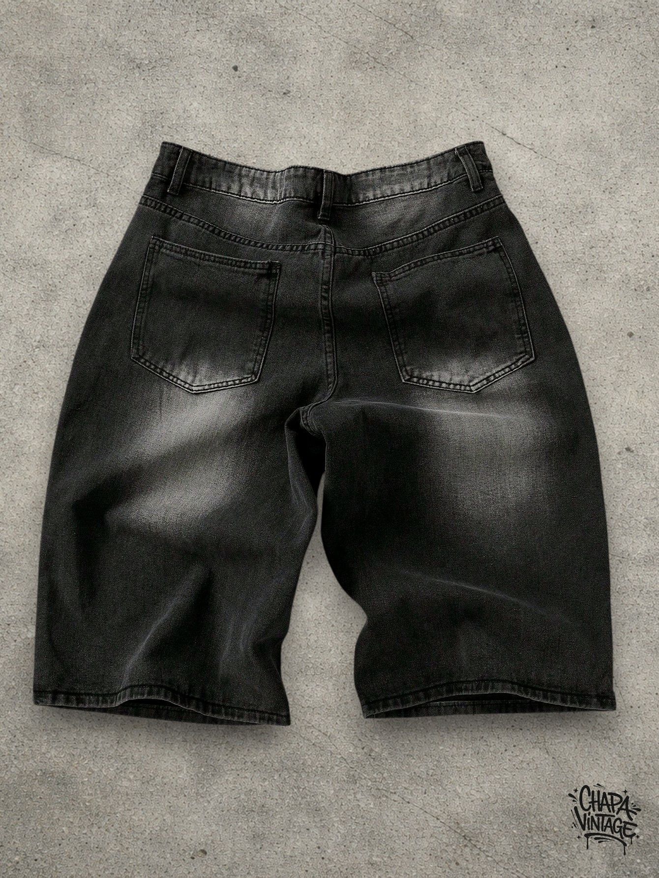 Japanese Brand Washed jeans shorts Size US 32 / EU 48 - 2 Thumbnail