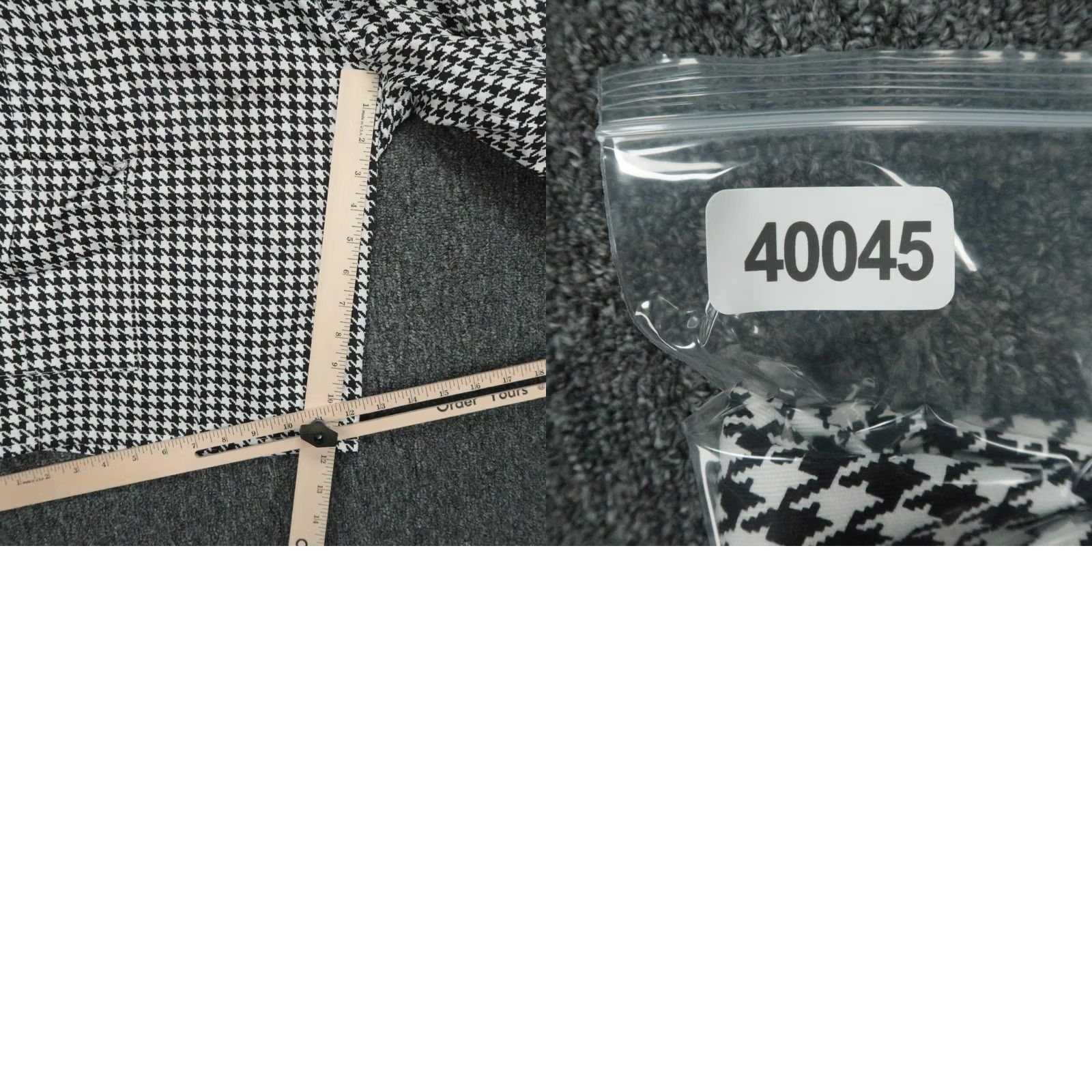 Vintage Game Bibs Shorts Mens 32 Black Houndstooth Cargo Fan Wear Tailgate Cargo Han﻿ds Mens Size US 32 / EU 48 - 8 Thumbnail