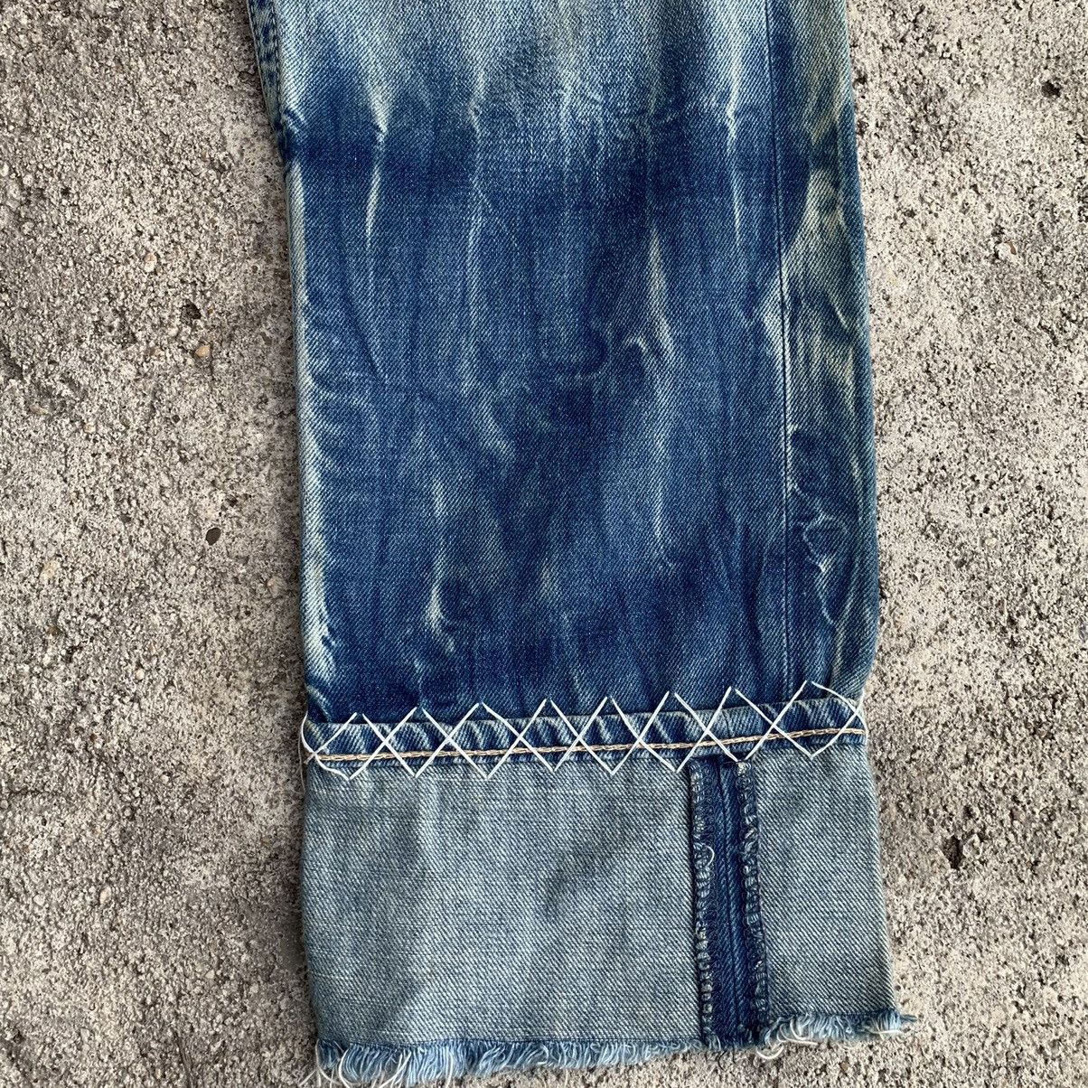 Japanese Brand Vintage Levis 901 Rework Cropped Custom Denim Pants W32 Size US 32 / EU 48 - 8 Thumbnail