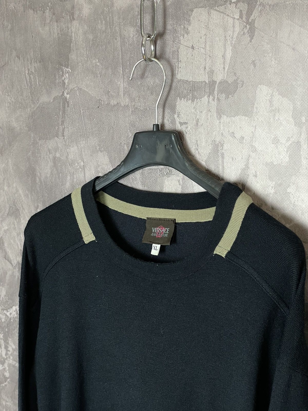Versace Jeans Couture Vintage Versace Jeans Couture Sweater Wool Size US XL / EU 56 / 4 - 7 Thumbnail