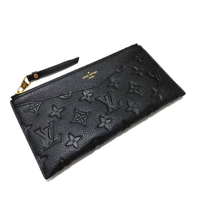 Louis Vuitton Louis Vuitton Monogram Emplant Pochette Melanie BB Long  Wallet Pouch