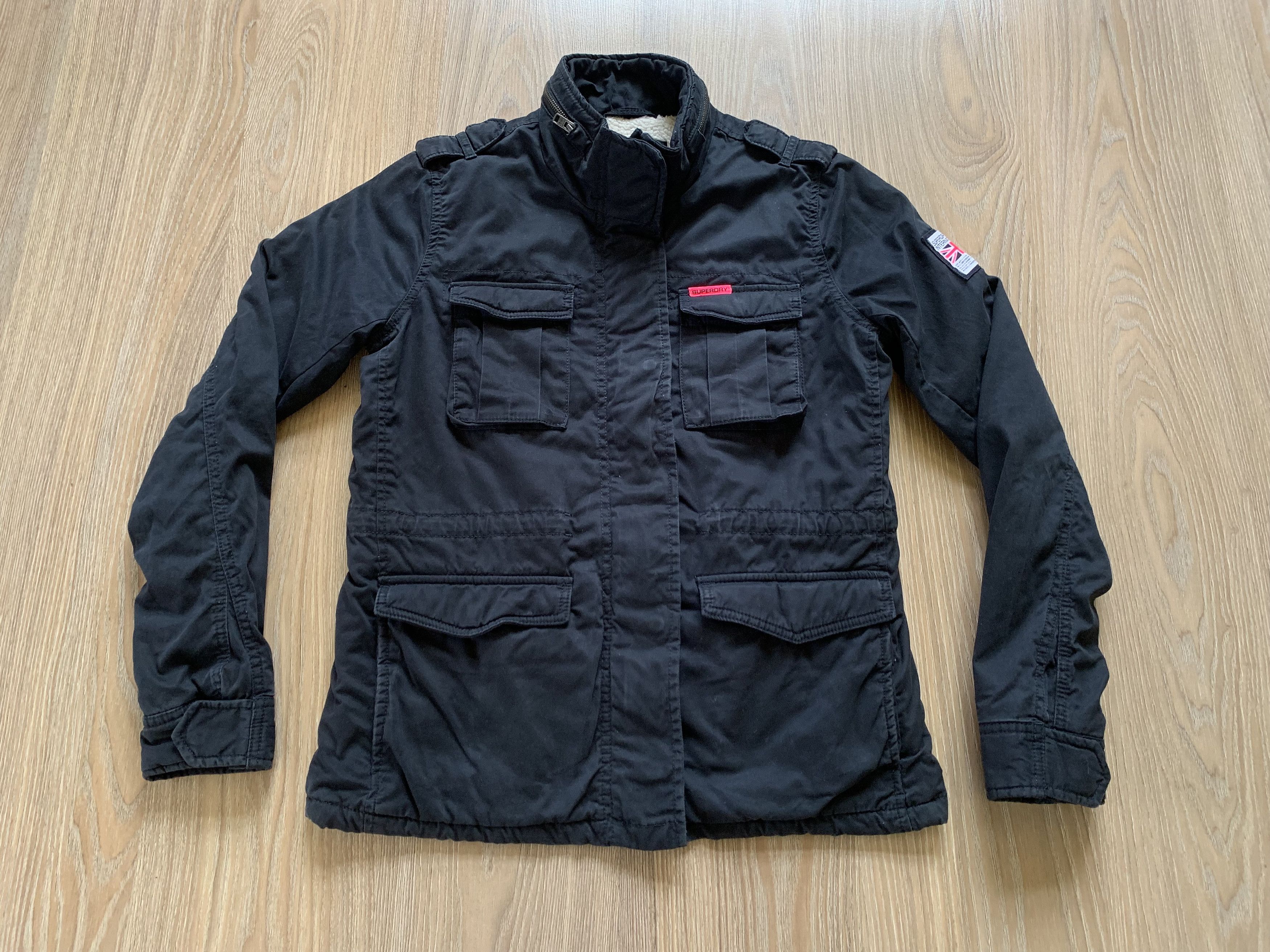 Japanese Brand × Superdry Superdry Rookie Borg Military Jacket Blue Jackets Size M / US 6-8 / IT 42-44 - 3 Thumbnail