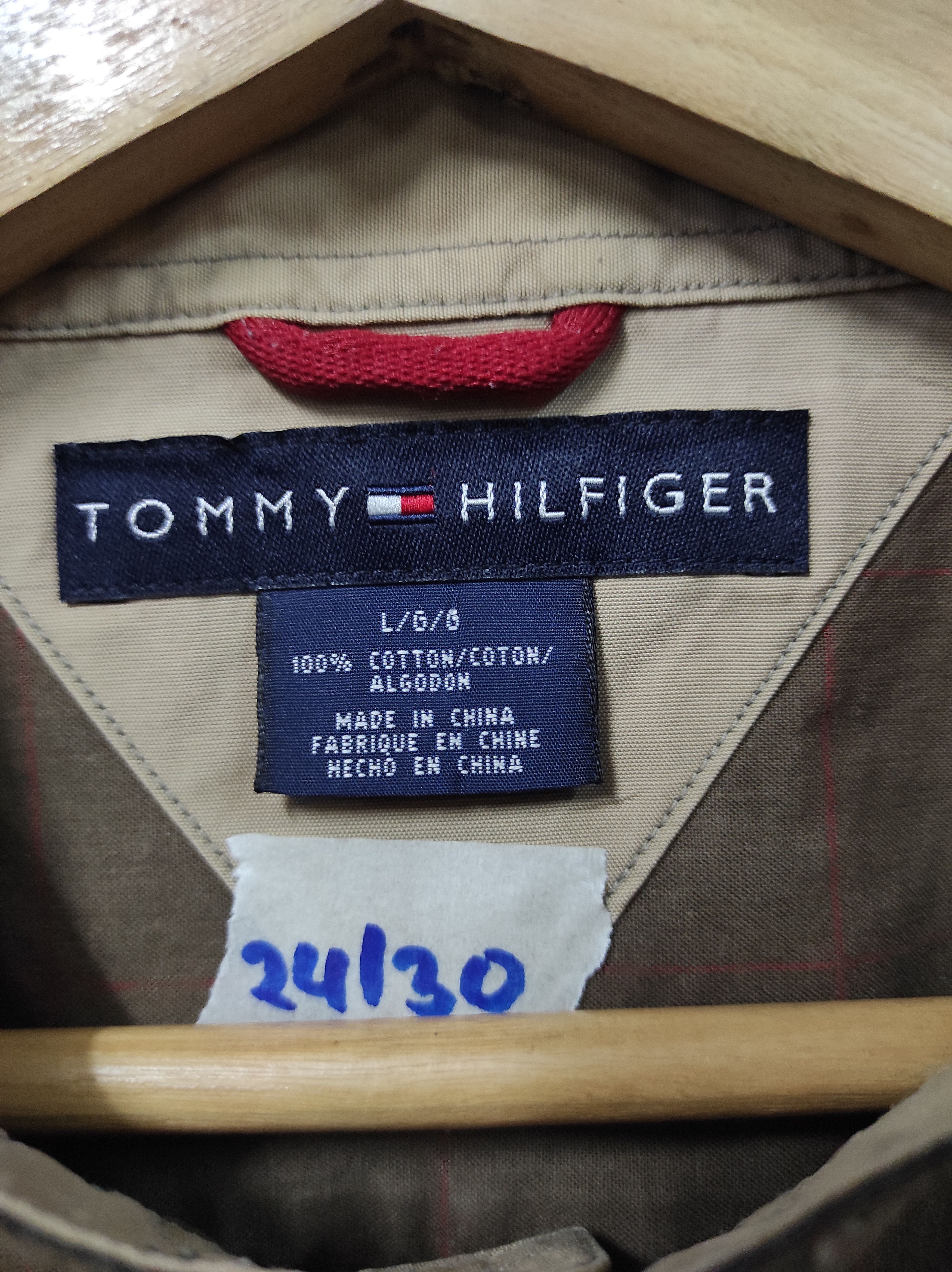 Tommy Hilfiger TOMMY HILFIGER DOUBLE POCKET PLAID SHIRT WORKSHIRT Size US L / EU 52-54 / 3 - 6 Thumbnail