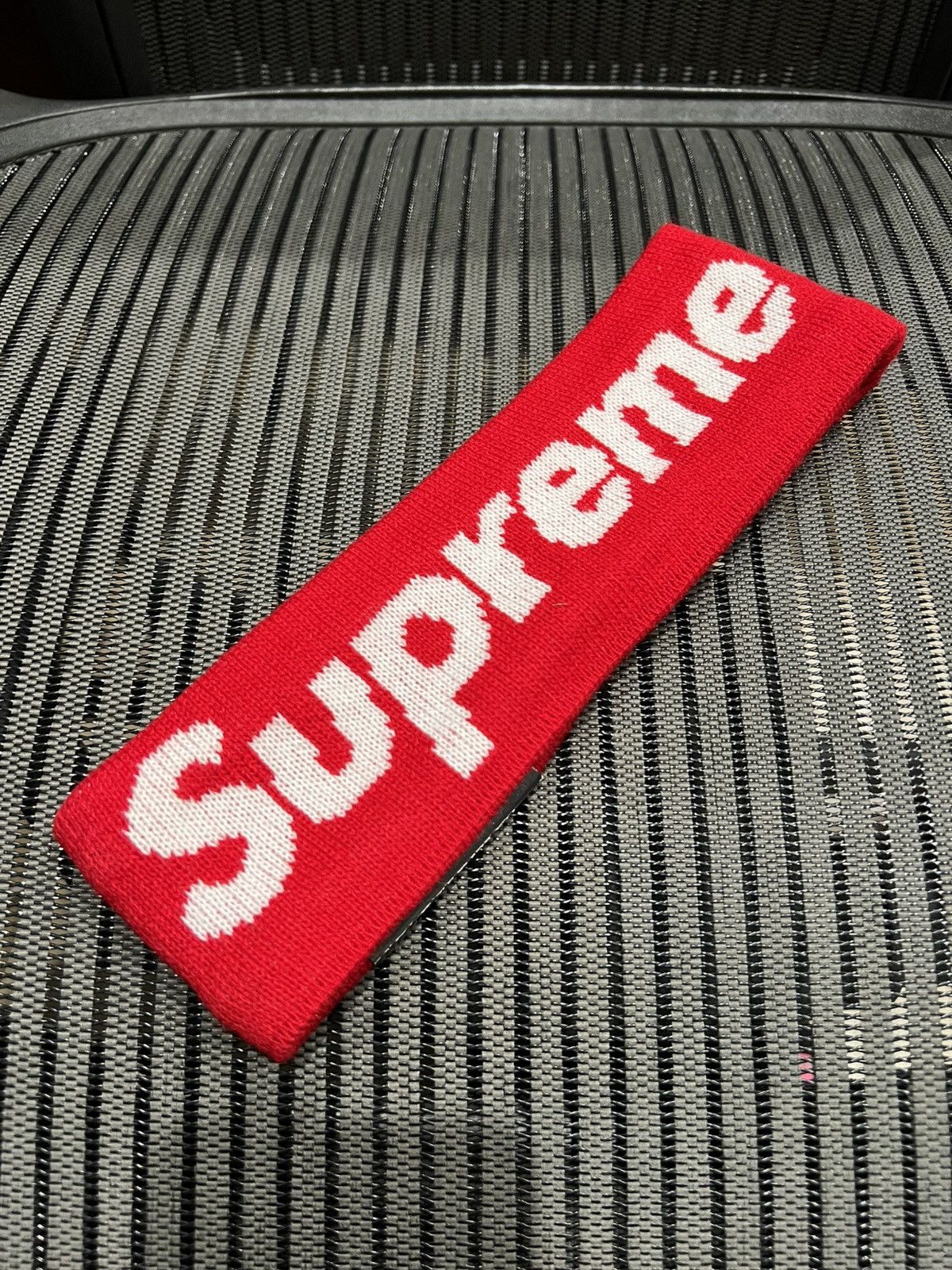 New Era × Supreme Supreme Box Logo Headband (FW14) Size ONE SIZE - 2 Thumbnail