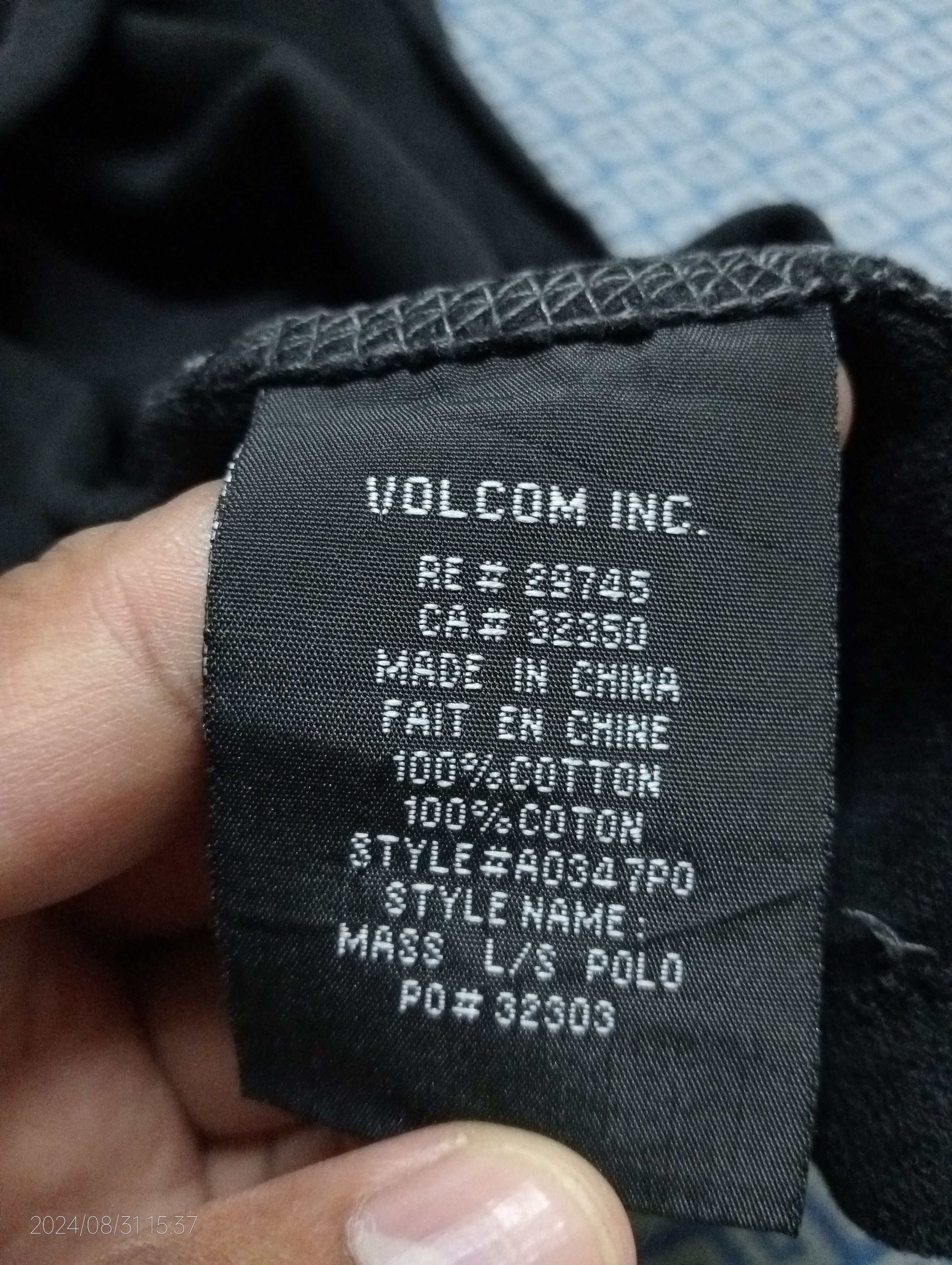 Volcom Volcom Polo Shirt Very Rare Size US M / EU 48-50 / 2 - 4 Thumbnail