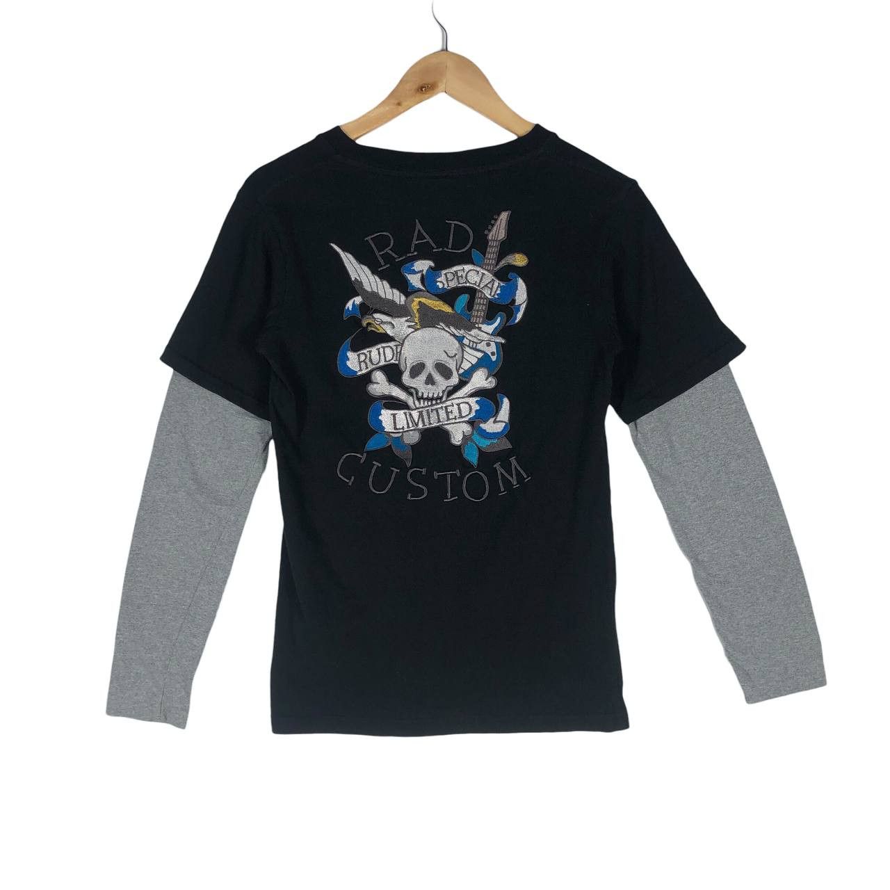 Japanese Brand Vintage Rad Custom Long Sleeve T-Shirt Size US S / EU 44-46 / 1 - 5 Thumbnail