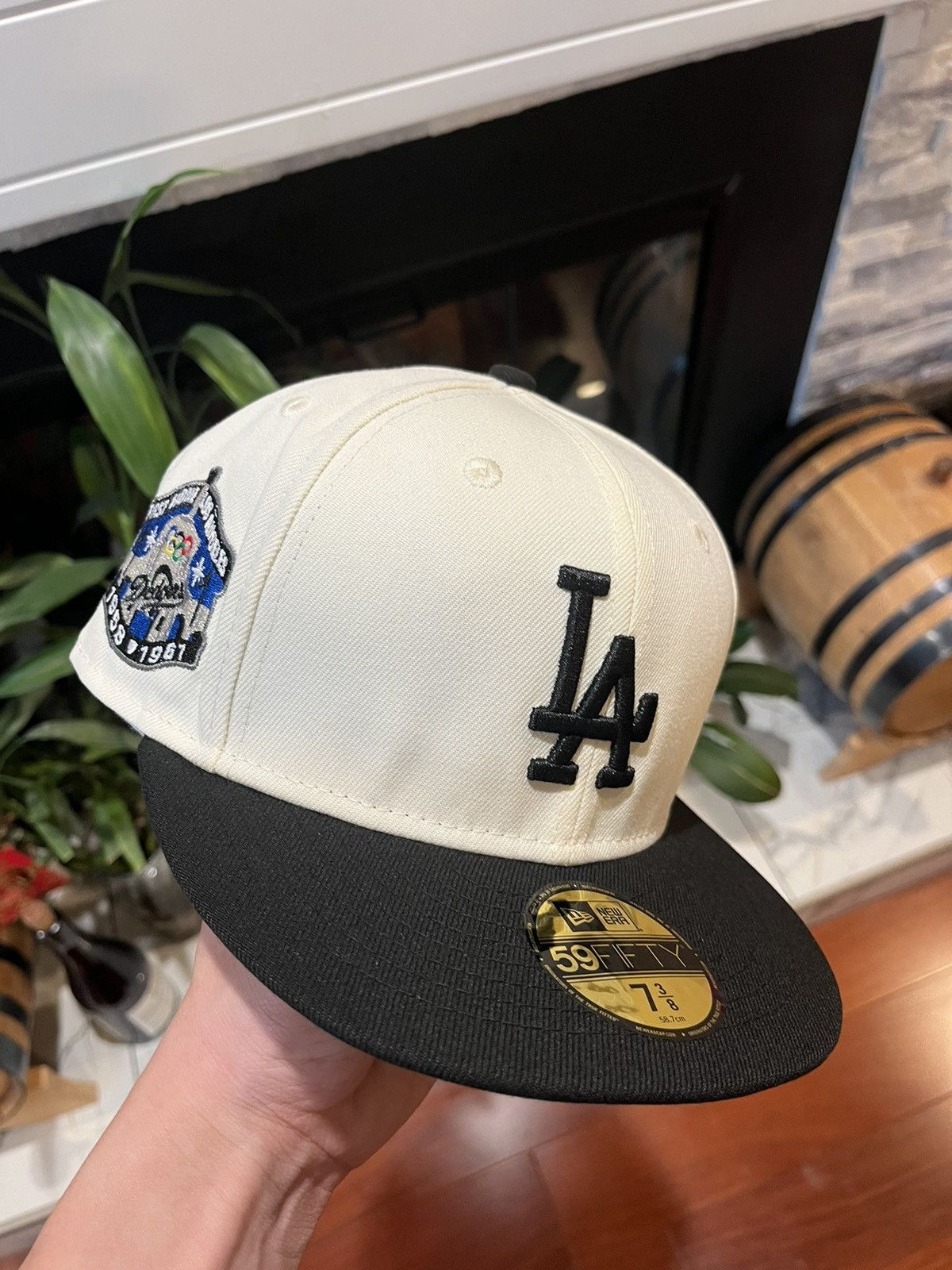 7 3/8 LOS ANGELES DODGERS 60TH buy ANNIVERSARY