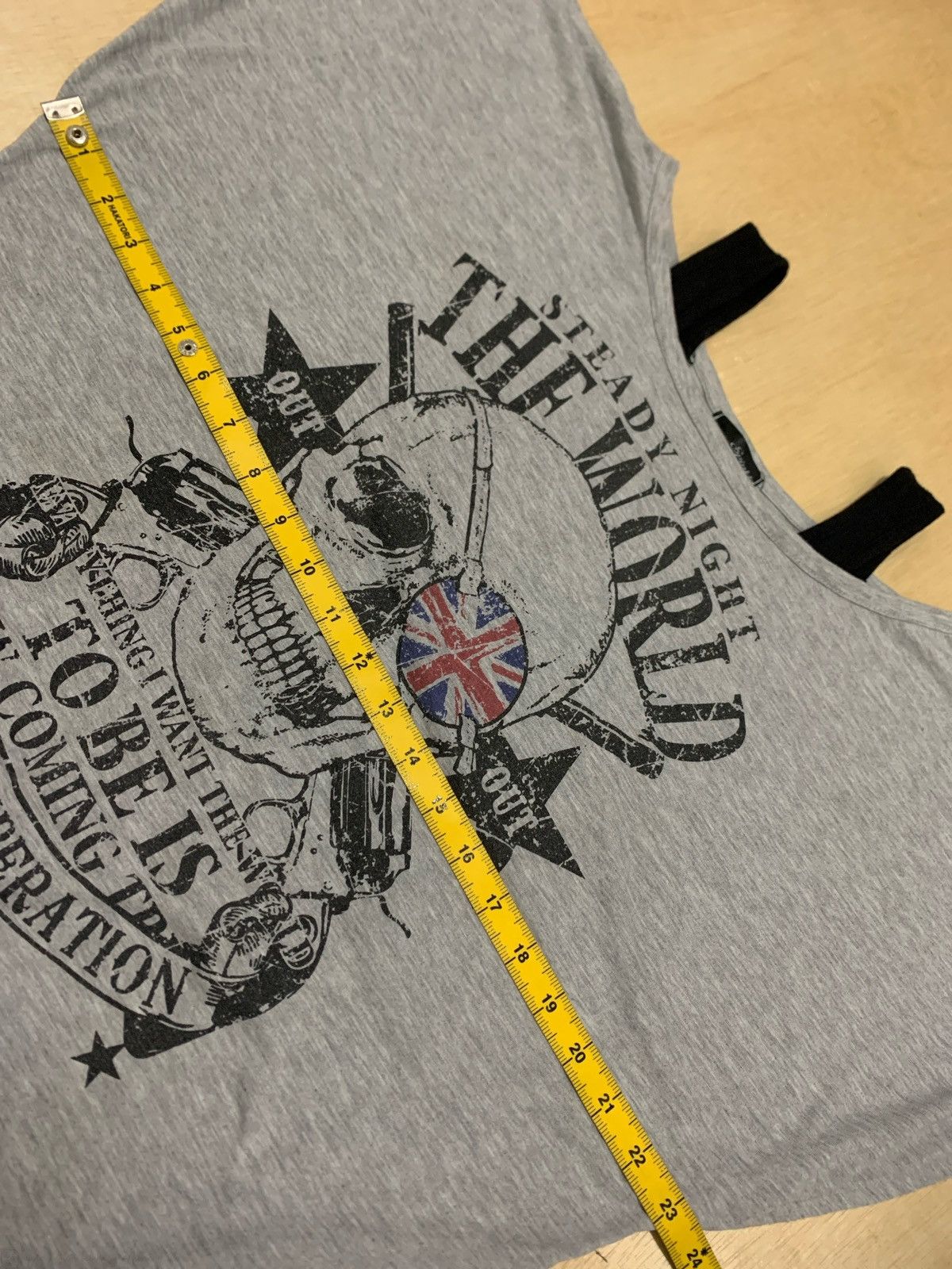 Hysteric Glamour × If Six Was Nine × Japanese Brand Vintage Y2k Spinkle Skull Tshirt Ifsixwasnine Punk style Size ONE SIZE - 8 Thumbnail