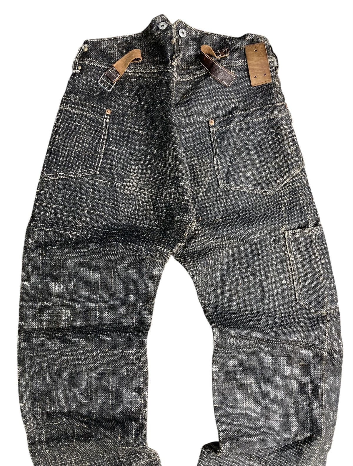 Studio D'Artisan Studio D Artisan Baggy Jeans Sack Material Made In Japan Size US 33 - 5 Thumbnail