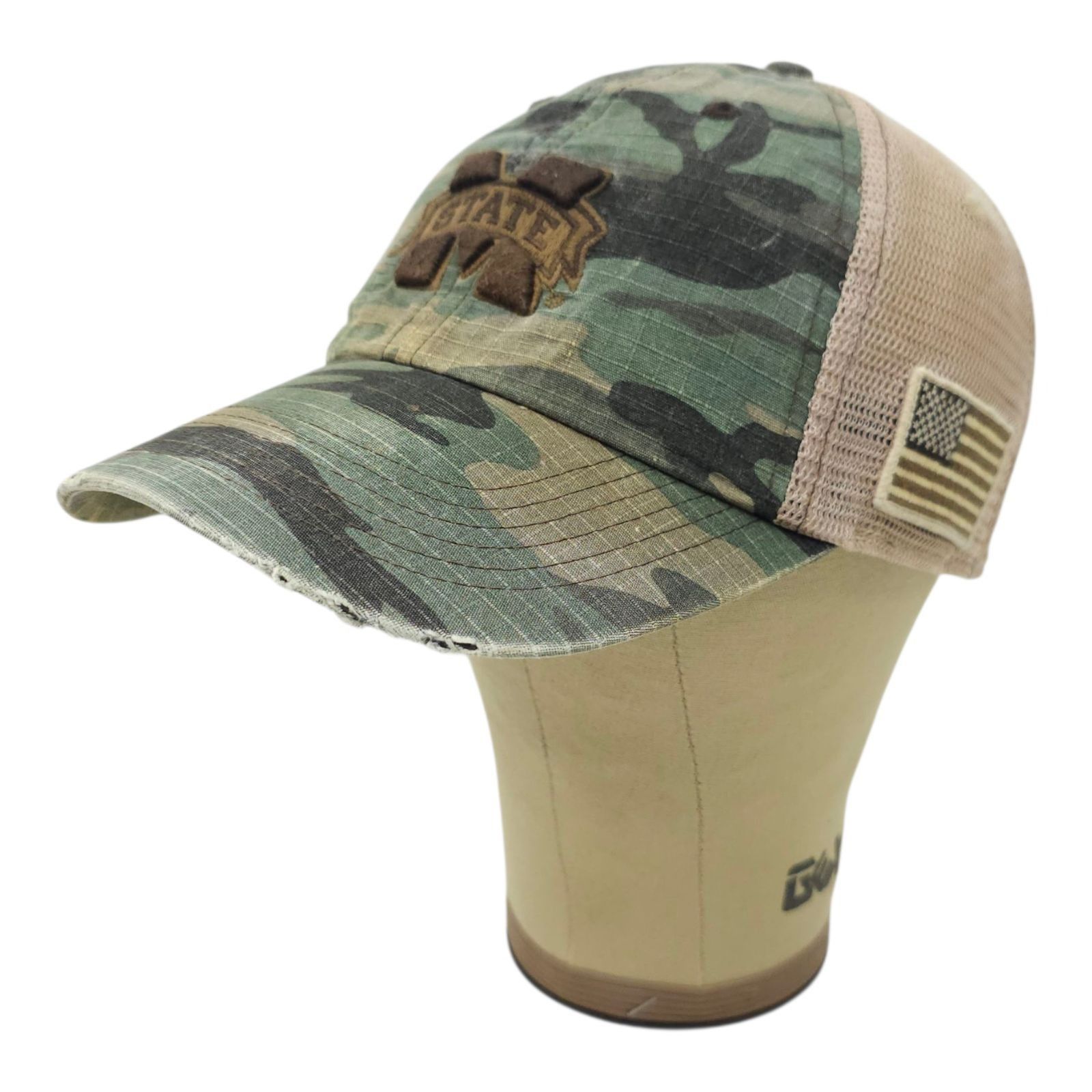 Top Of The World Mississippi State Bulldogs Strapback Cap Hat Logo Patch Dist Size ONE SIZE - 2 Thumbnail