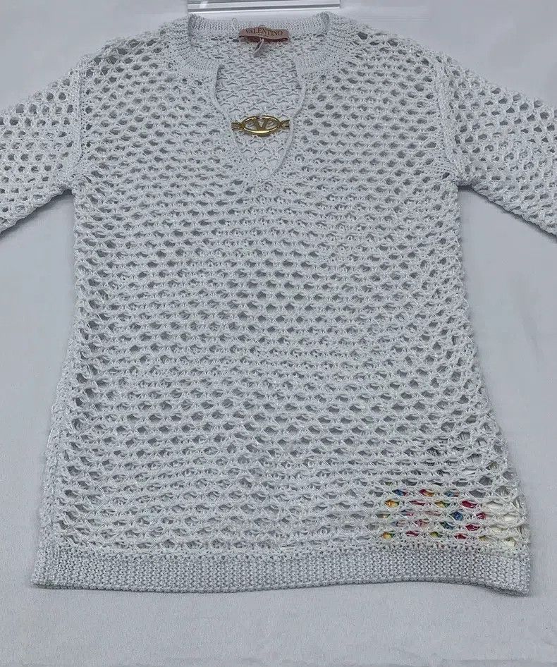 Valentino Valentino Long-sleeved knit sweater Size XS / US 0-2 / IT 36-38 - 2 Thumbnail