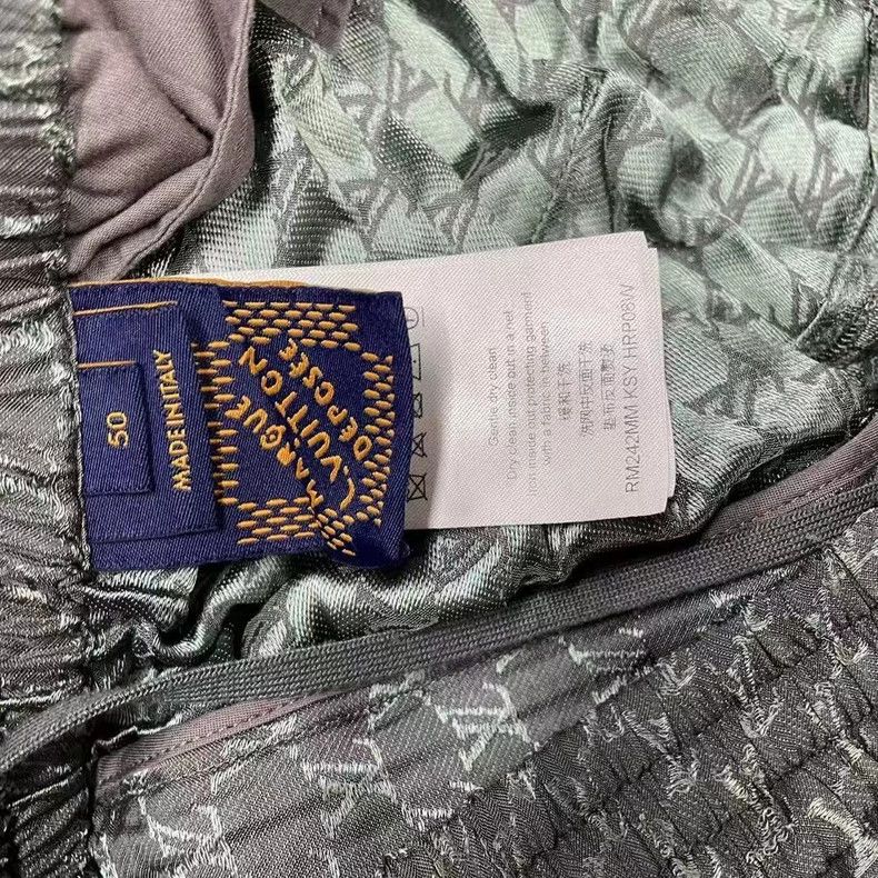 Louis Vuitton Louis Vuitton size US 50 24 grey logo jacquard elasticated Size US 34 / EU 50 - 3 Thumbnail