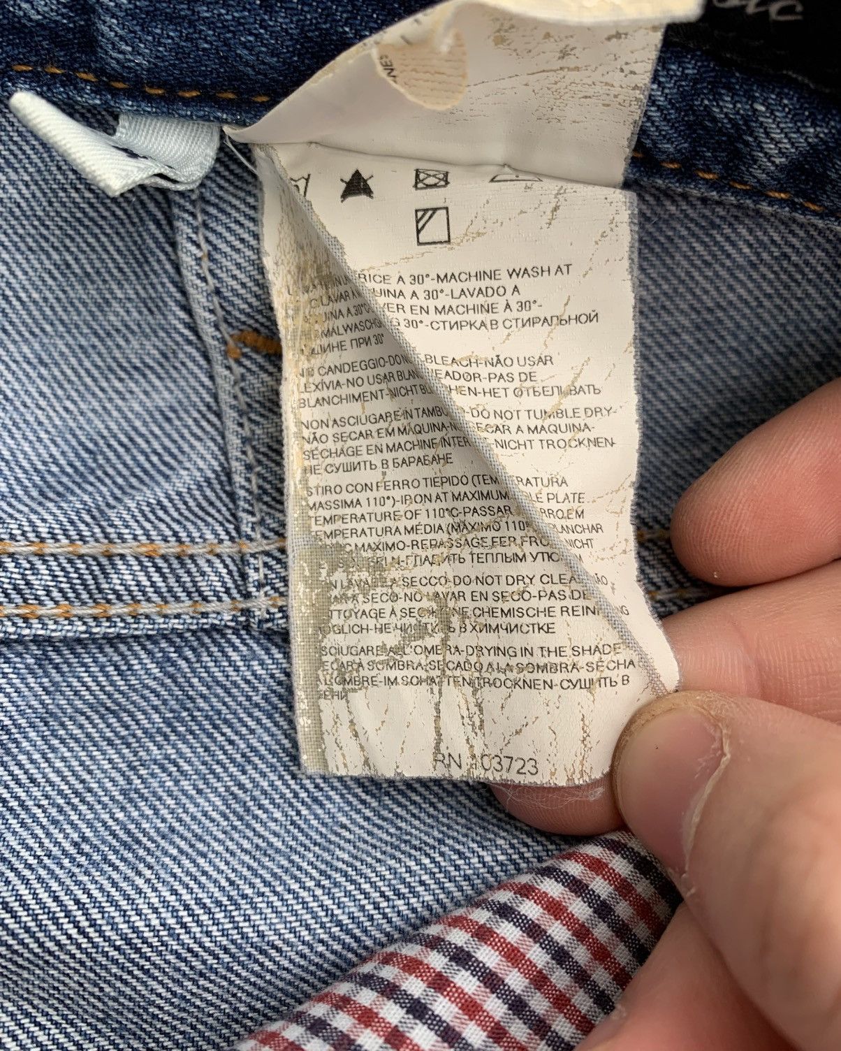 Armani Armani Jeans Vintage Jeans Luxury Denim Old Money Avantgarde Size US 36 / EU 52 - 13 Thumbnail