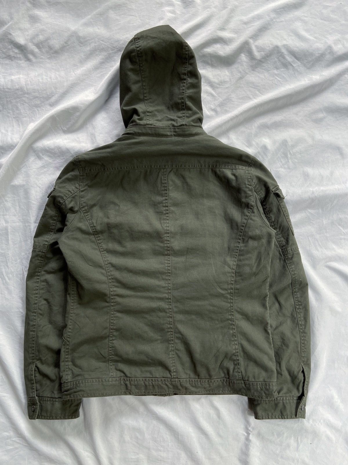 Japanese Brand HIDE AWAYS NICOLE ENGLAND FLAG DESIGN MULTI POCKET JACKET Size US M / EU 48-50 / 2 - 20 Thumbnail