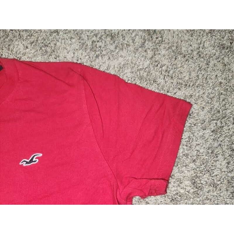 Hollister Hollister Shirt Adult Mens Medium Solid Red Embroidered Logo Size US M / EU 48-50 / 2 - 4 Thumbnail