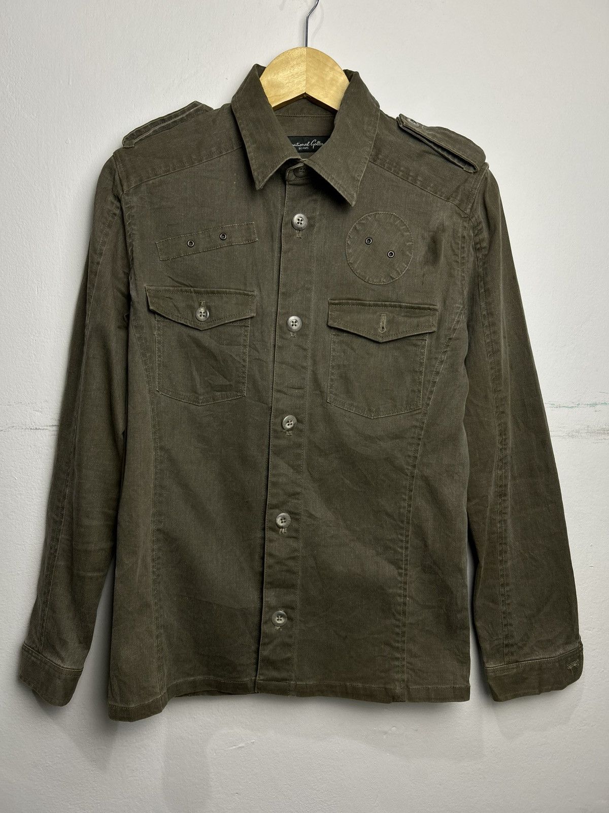 Beams Japan Vintage Beams japan Canvas shirt Size US S / EU 44-46 / 1 - 1 Thumbnail