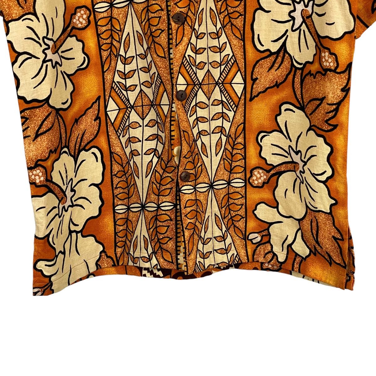 Fiji Vintage Kai-Veikau Tiki Kawaii Button Shirt Size US S / EU 44-46 / 1 - 5 Thumbnail