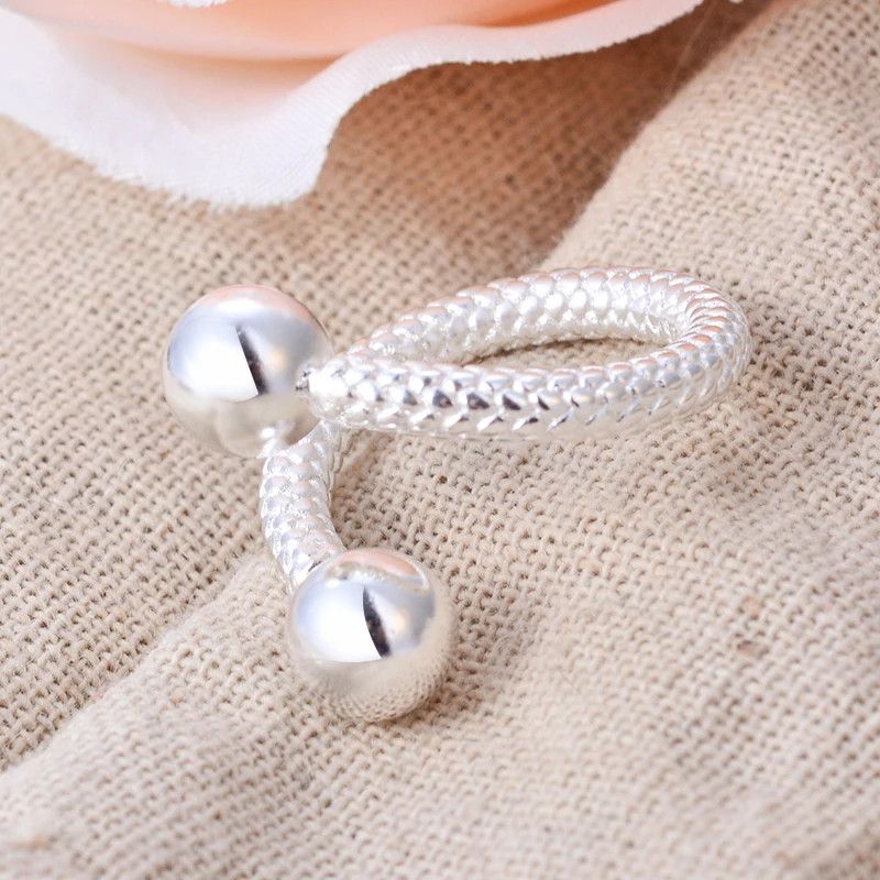 Designer × Jewelry Twist Ball Ring Size ONE SIZE - 4 Thumbnail