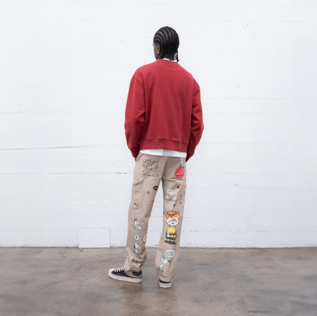 Market × Peanuts BNWT AW24 MARKET x PEANUTS CANVAS PANTS 28 Size US 28 / EU 44 - 22 Thumbnail