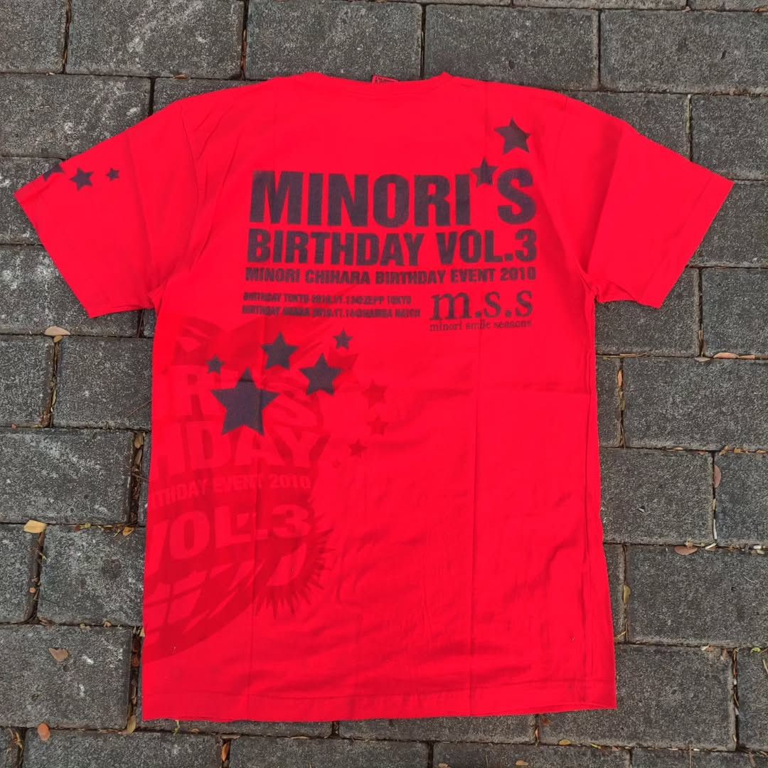Band Tees Minori Chihara Birthday Event 2010 Tee Size US L / EU 52-54 / 3 - 2 Thumbnail